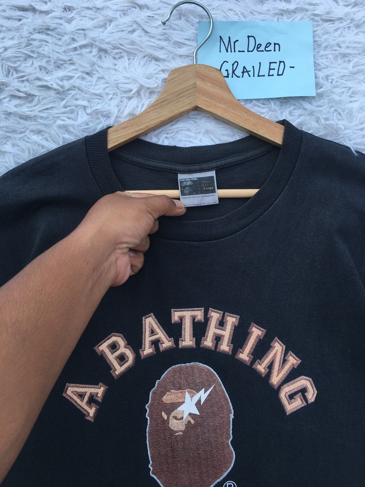 Bape Bape Sta College Tee Size US L / EU 52-54 / 3 - 6 Thumbnail
