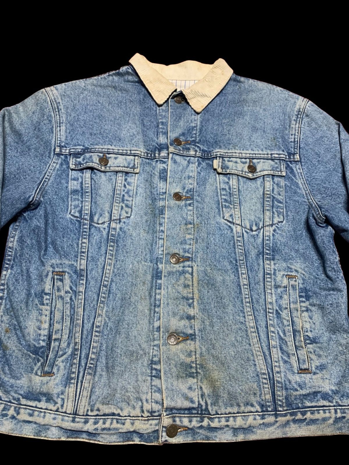 Levi's × Vintage Vintage Levi's 80's Denim Jacket Grey Label Rare Size US M / EU 48-50 / 2 - 4 Thumbnail