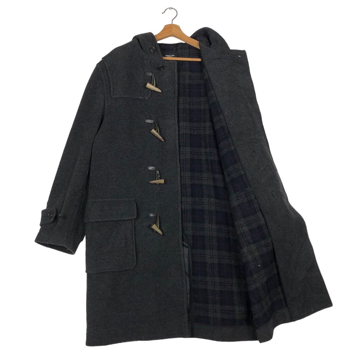 Japanese Brand 🔥90’s Long Jacket Wool Comme Ca Ism Japan Issey Miyake Size US M / EU 48-50 / 2 - 9 Thumbnail