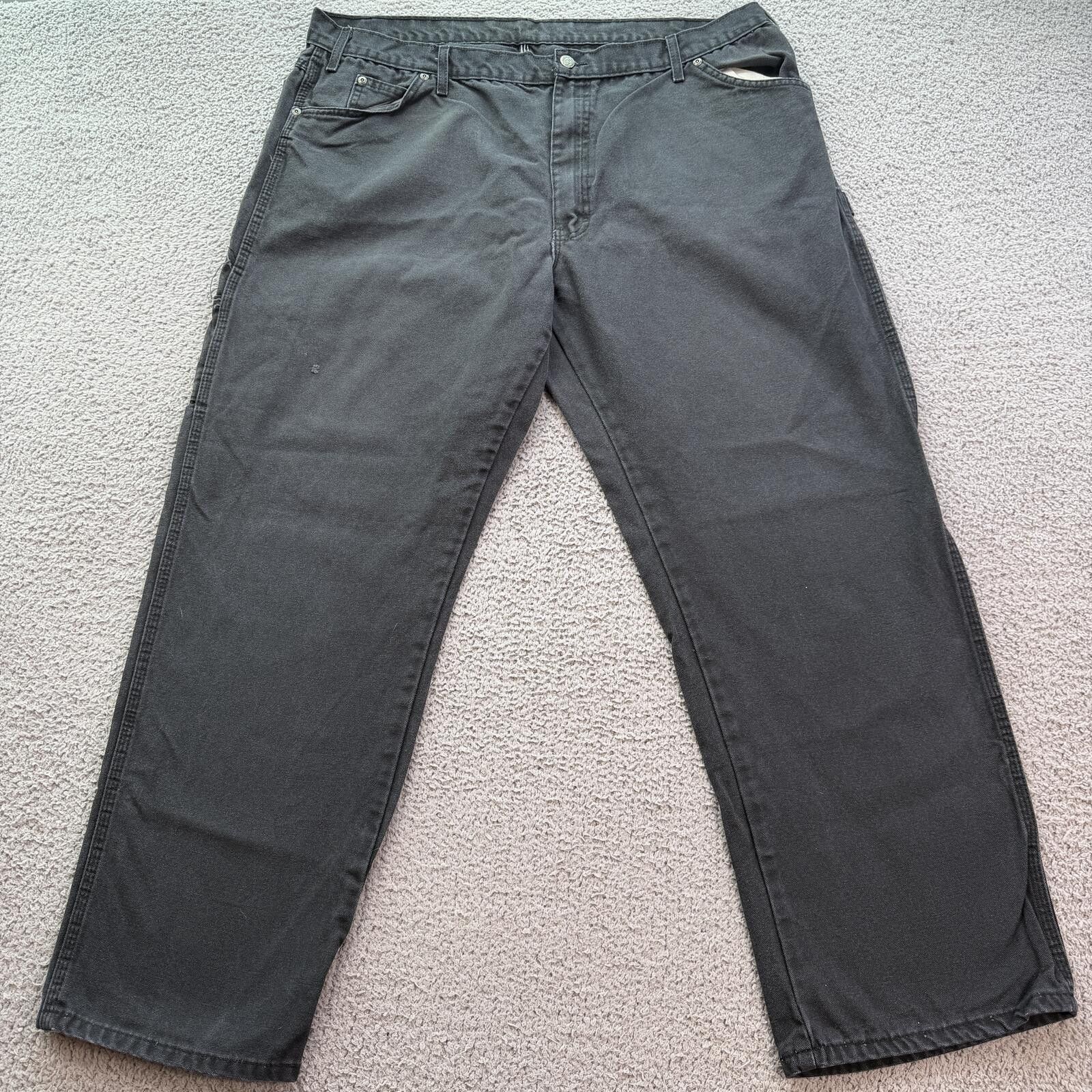 Dickies Vintage Dickies Carpenter Pants Black Baggy Skater 42x32 Size US 42 / EU 58 - 1 Thumbnail