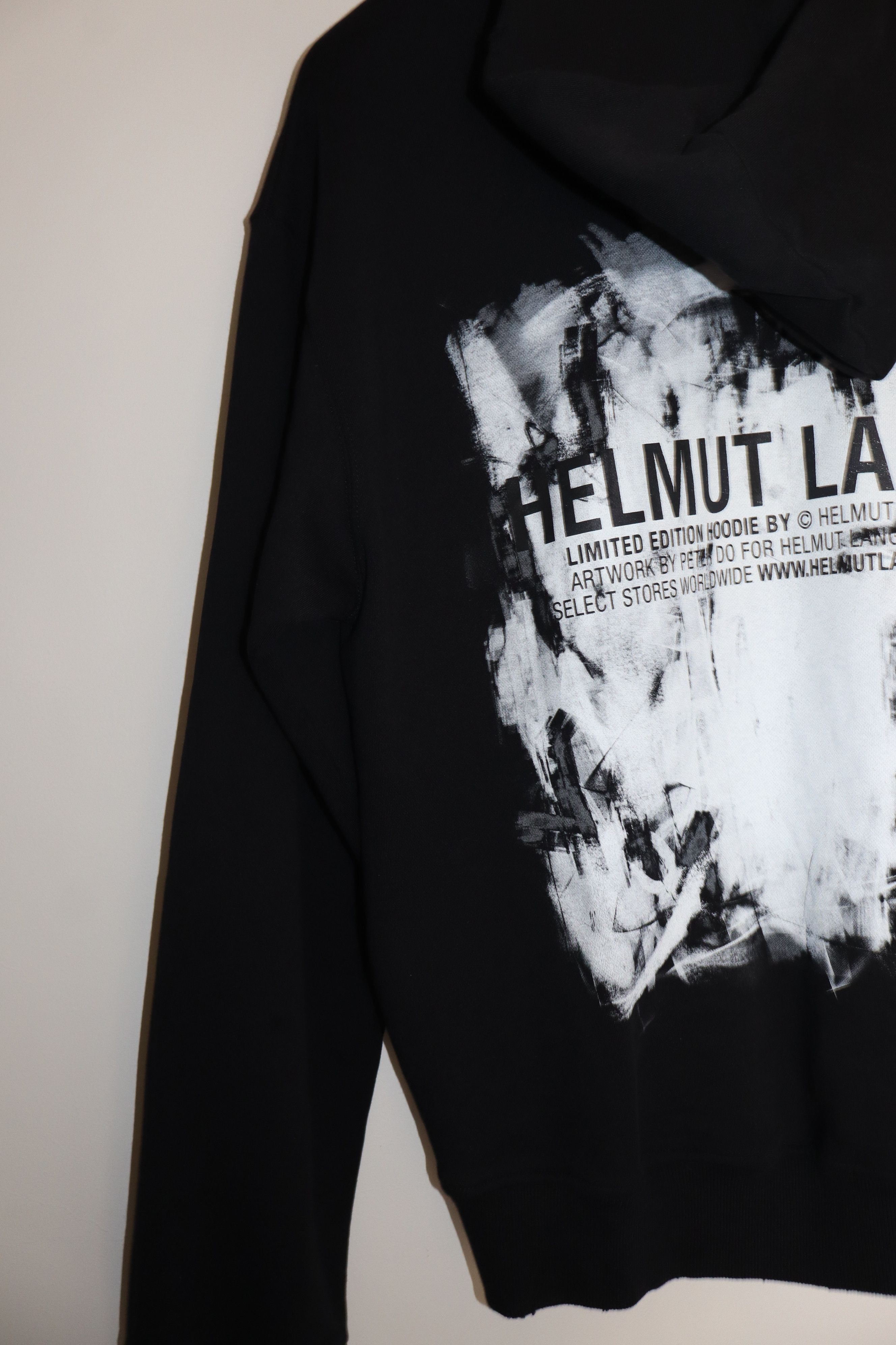 Helmut Lang Black Scribble Hoodie Size US M / EU 48-50 / 2 - 7 Thumbnail
