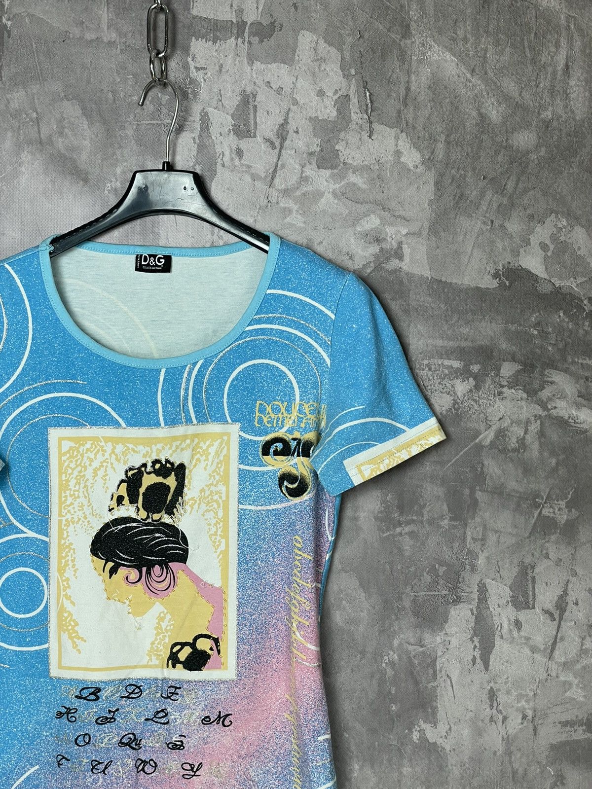 Dolce & Gabbana Vintage Y2K Dolce Gabbana Coloured Japanese Geisha tank top Size S / US 4 / IT 40 - 4 Thumbnail