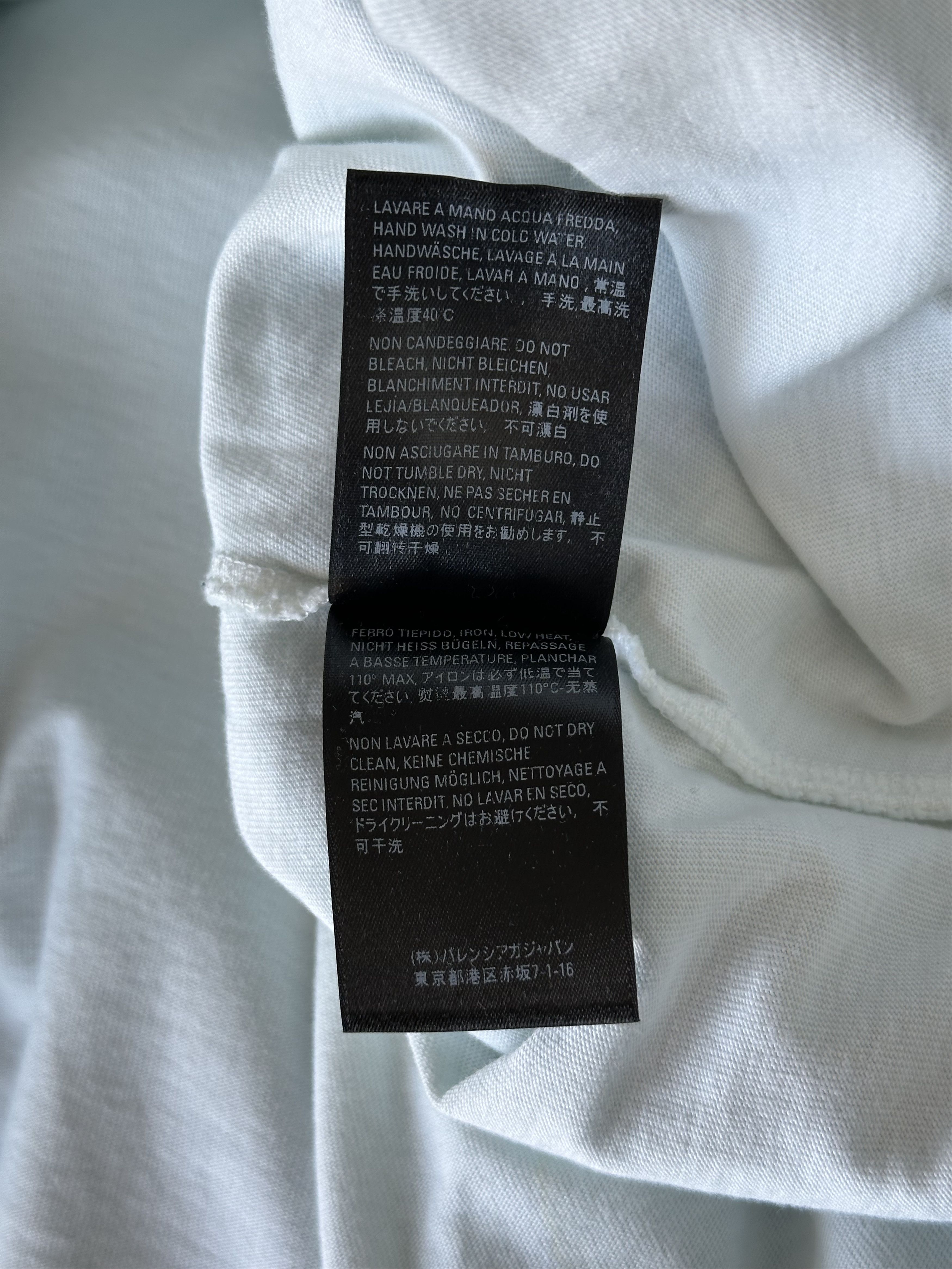Balenciaga Balenciaga Turquoise & White Logo Distressed Hoodie Size US XXL / EU 58 / 5 - 5 Thumbnail