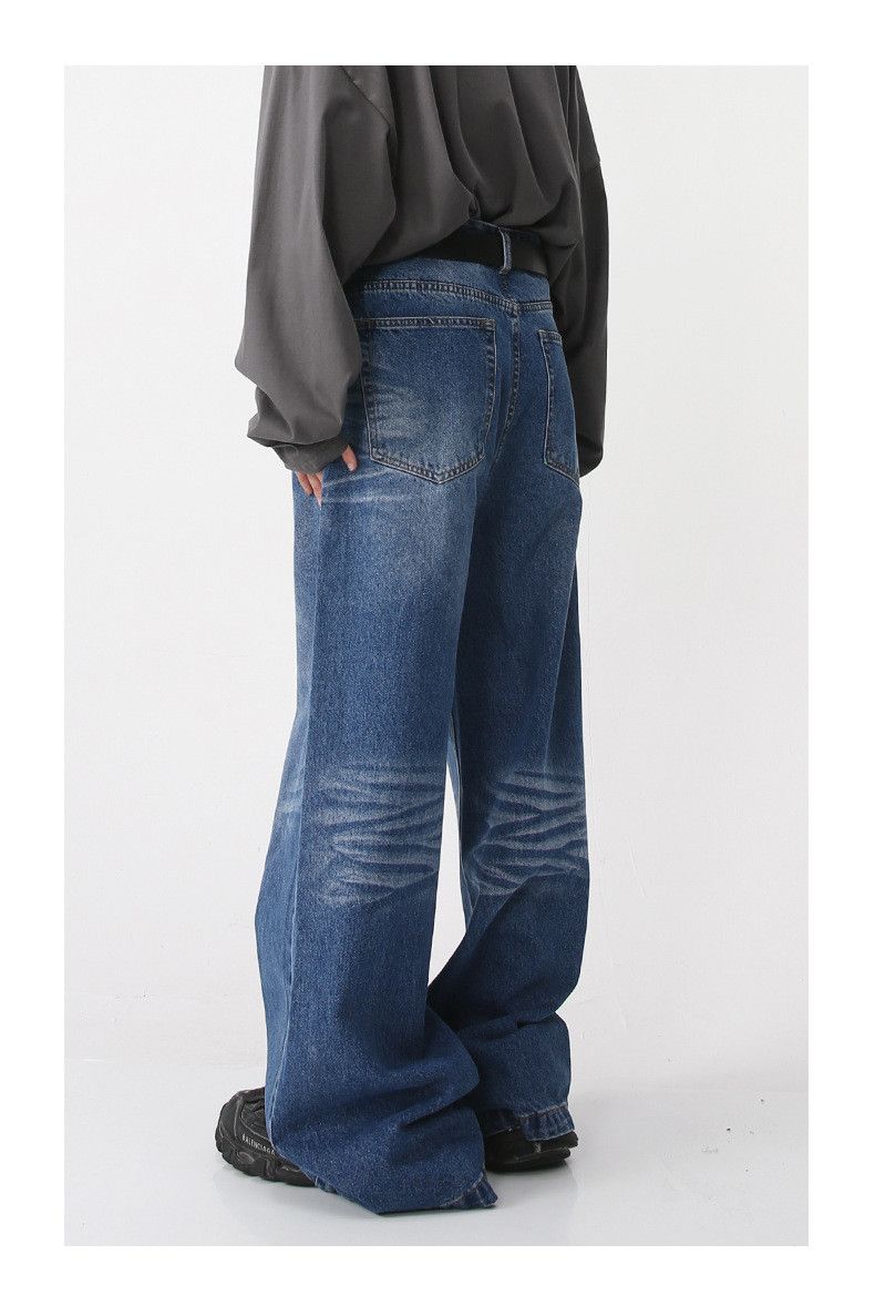Japanese Brand Casual loose wide-leg Japanese retro jeans Size US 32 / EU 48 - 4 Thumbnail