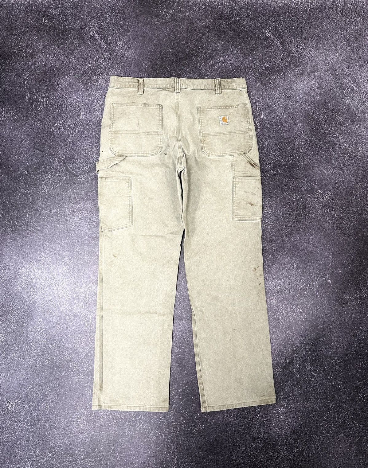 Carhartt Vintage Carhartt Distressed Cargo Carpenter Baggy Work Pants Size US 36 / EU 52 - 1 Thumbnail