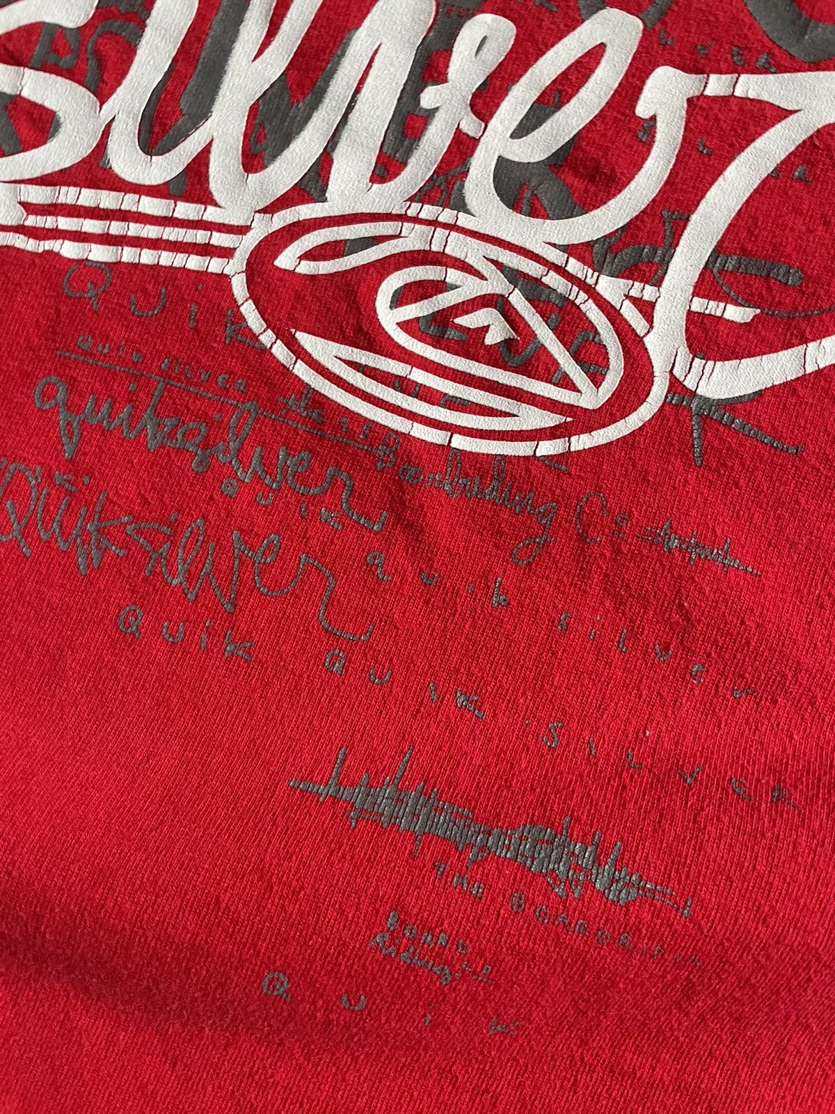 Quiksilver × Vintage Quiksilver Y2K Vintage Surf Center Logo T-Shirt Size US M / EU 48-50 / 2 - 6 Thumbnail