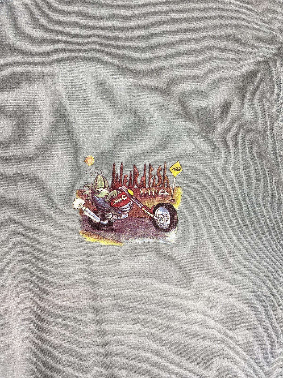Band Tees Vintage Weird Fish Harley Davidson Big Logo Biker Style Size US L / EU 52-54 / 3 - 13 Thumbnail