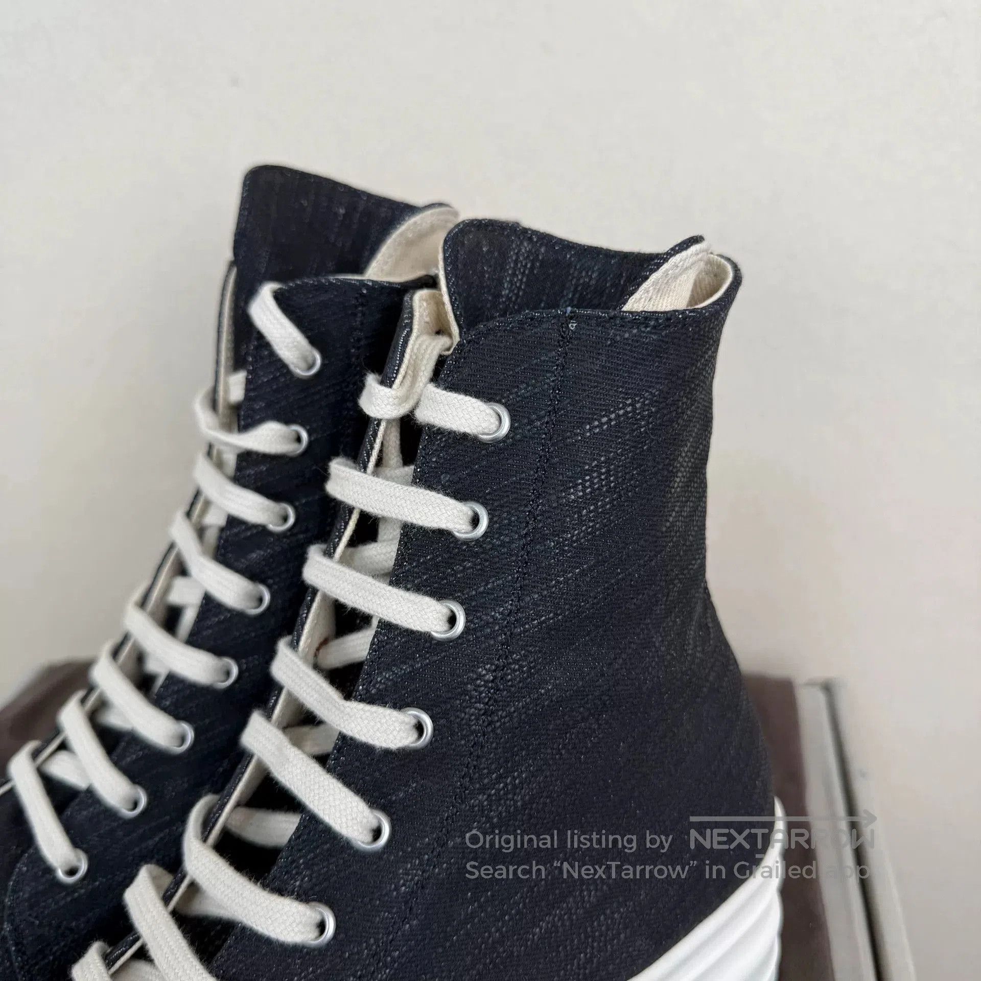 Rick Owens Drkshdw rick owens drkshdw thick sole sneakers. Size US 10.5 / EU 43-44 - 3 Thumbnail