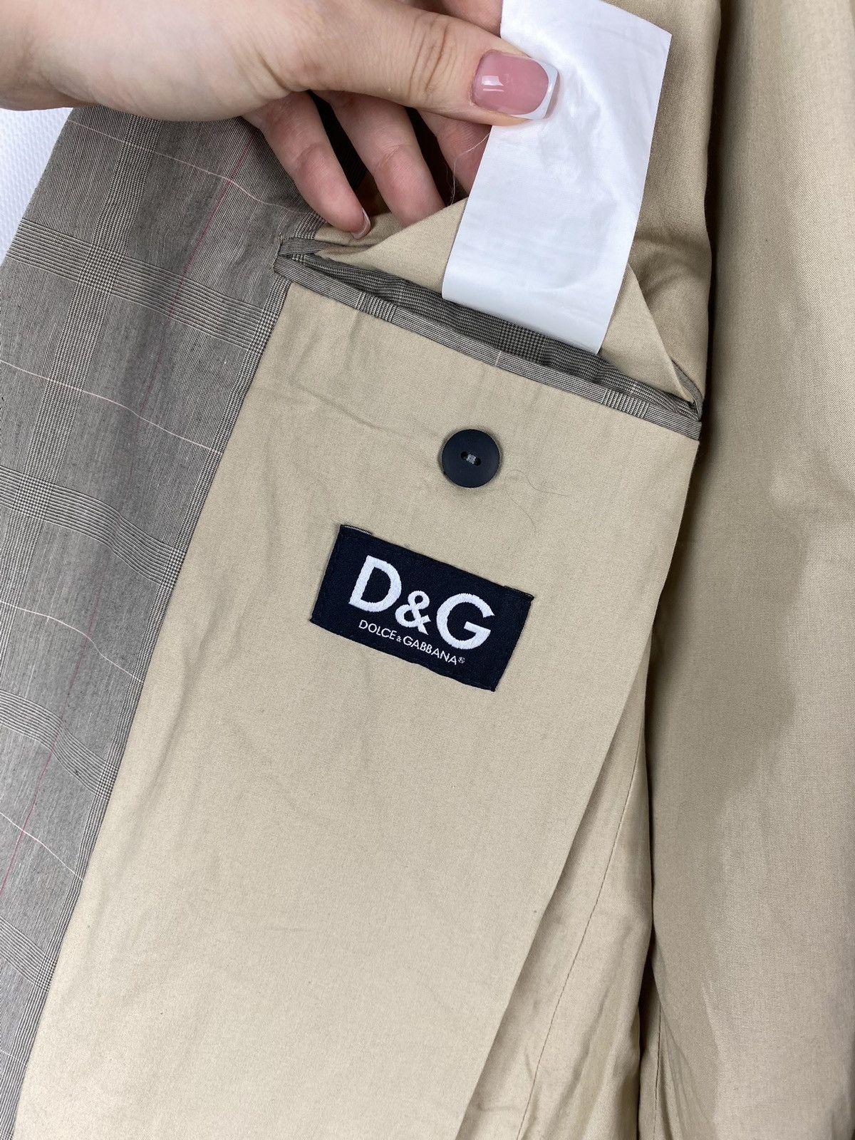 Dolce & Gabbana D&G Dolce & Gabbana men’s blazer jacket sport coat Size 44R - 23 Thumbnail