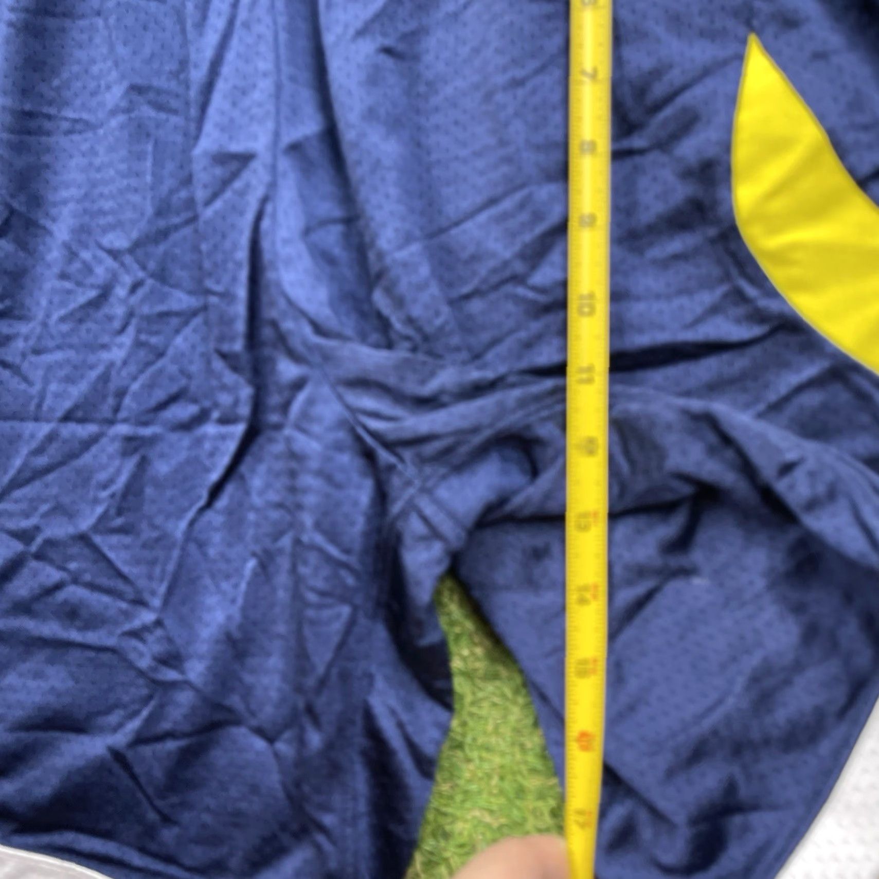 Adidas VINTAGE adidas Michigan Wolverines Shorts Mens XL Blue Jersey Logo Embroidered Team Issued Basketball Y2K Size US 36 / EU 52 - 6 Thumbnail