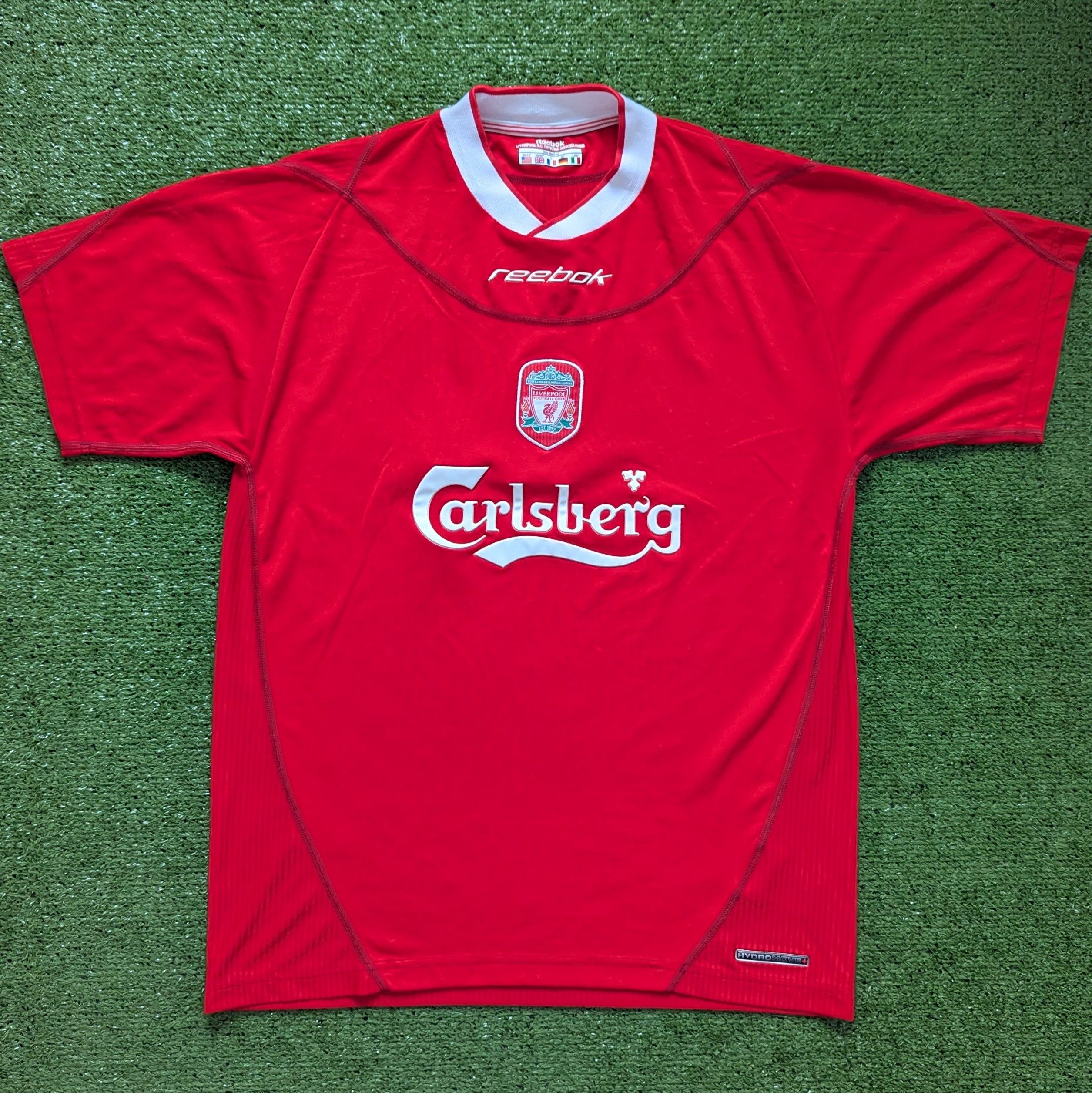 Reebok LIVERPOOL 2002/2003 HOME FOOTBALL SHIRT JERSEY SIZE M REEBOK Size US M / EU 48-50 / 2 - 1 Thumbnail