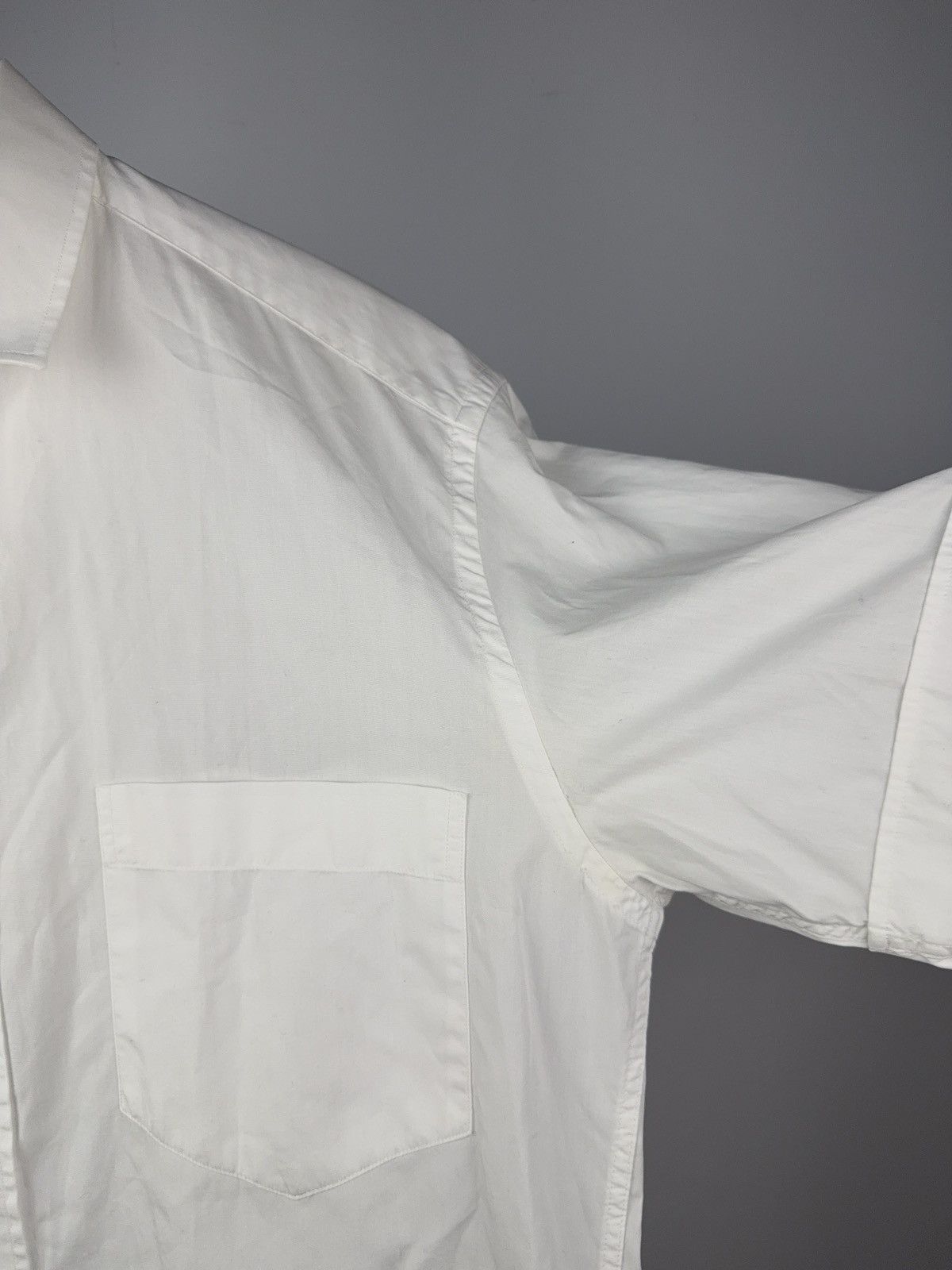 Bally Vintage 00s Bally Luxury Retro white Short sleeve Shirt Size US M / EU 48-50 / 2 - 6 Thumbnail