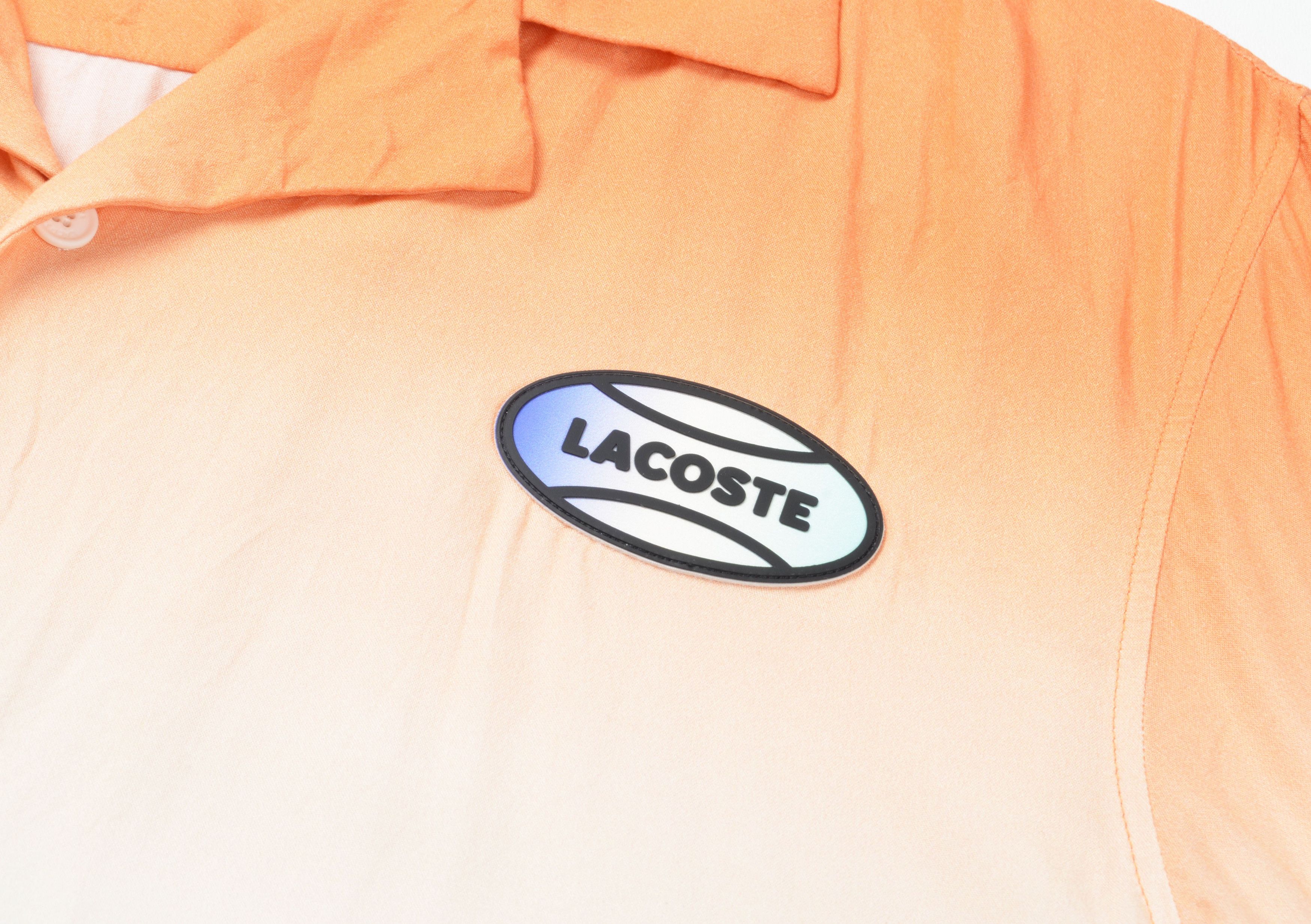 Lacoste Lacoste Live Unisex Ombre Gradient Button Up Shirt Size US XS / EU 42 / 0 - 7 Thumbnail