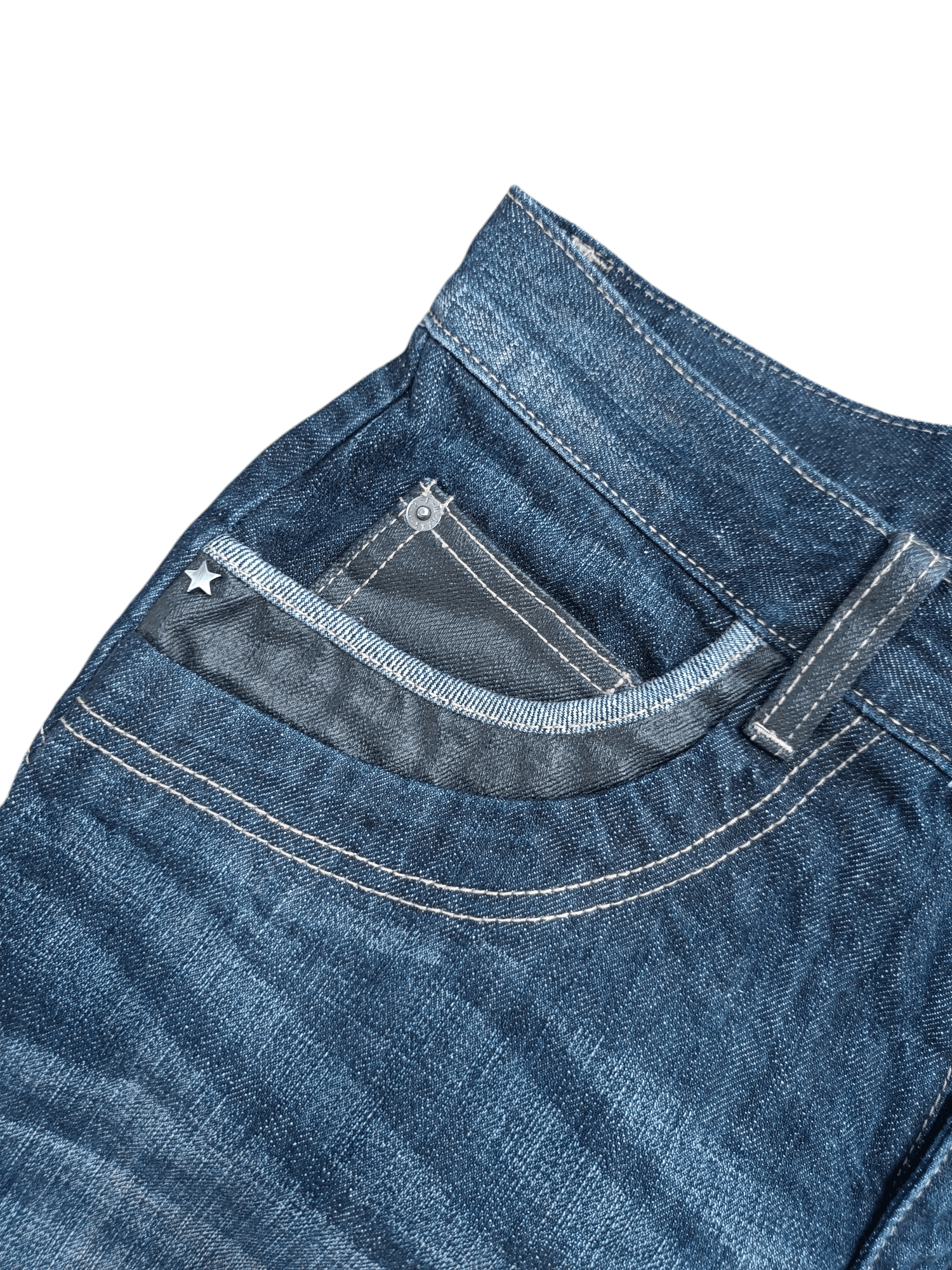14th Addiction SICK RARE 🔥 PPFM WITH STRAP WHISKERS FADED DENIM Size US 30 / EU 46 - 12 Thumbnail