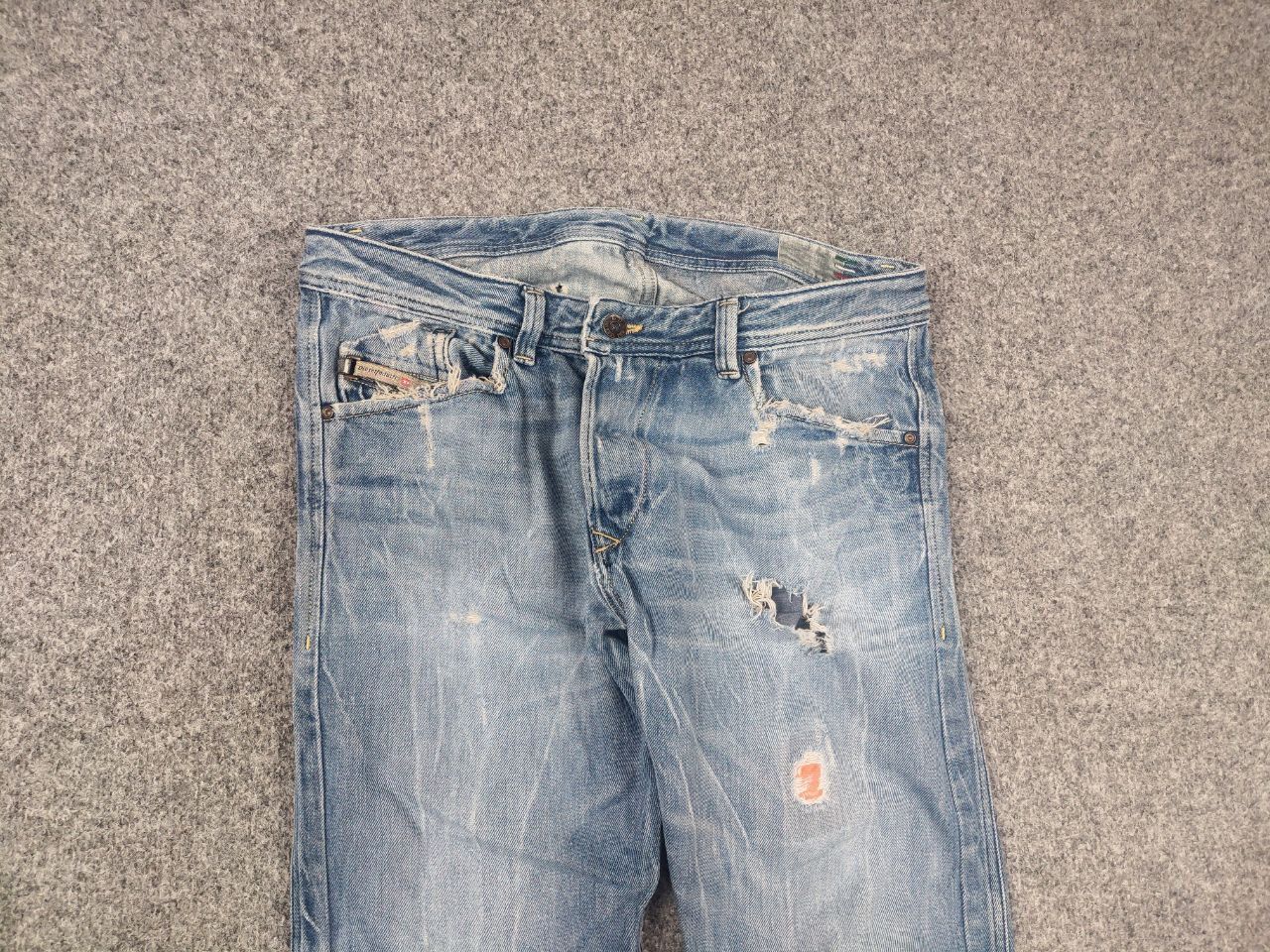 Diesel Vintage Diesel Industries Darron Eyecons Jeans Denim LGB Size US 32 / EU 48 - 4 Thumbnail