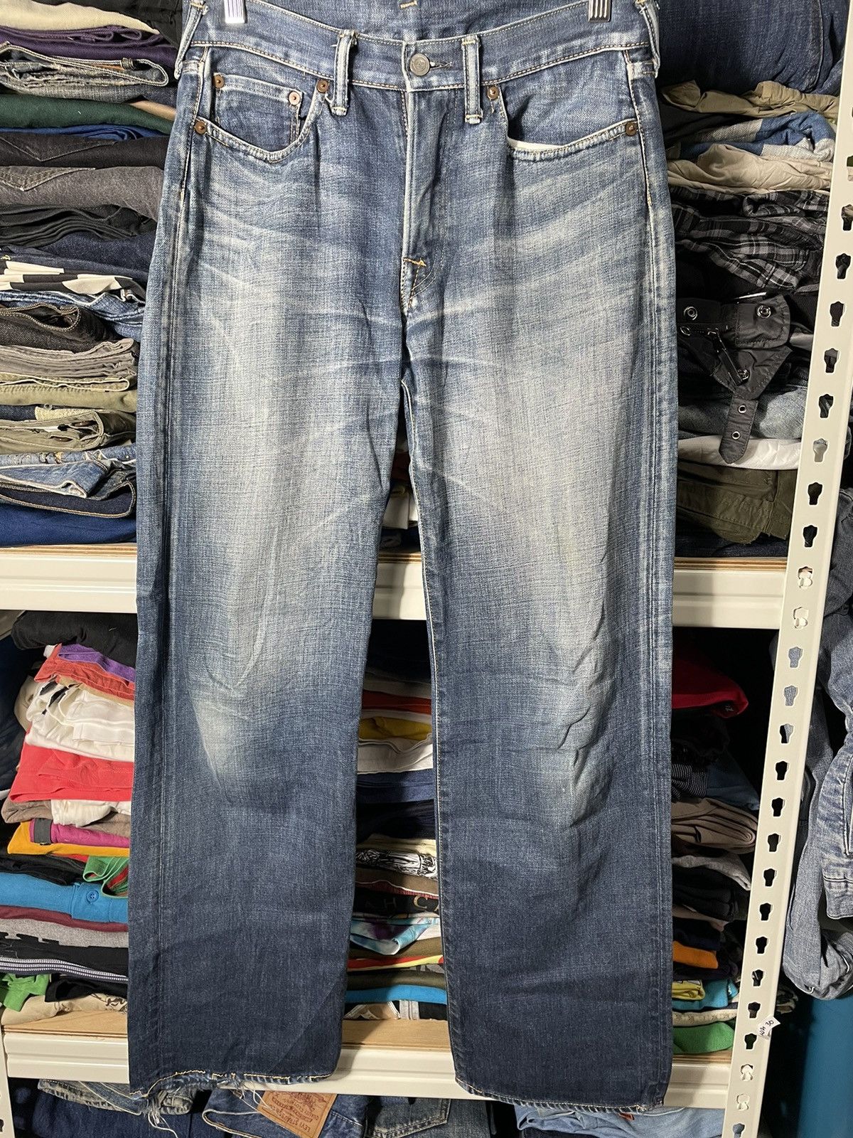 45rpm Vintage 45 RPM Japanese Jeans Size US 31 - 1 Thumbnail