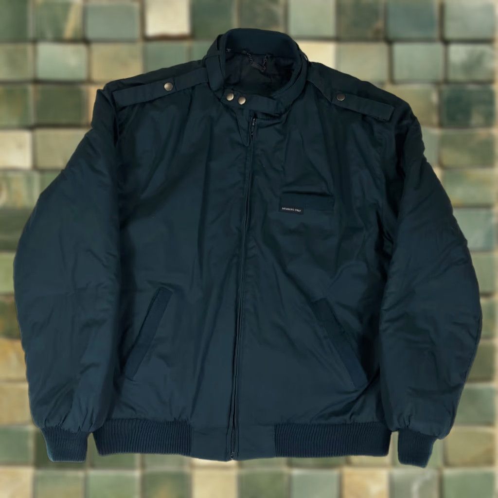 Members Only VINTAGE Members Only Windbreaker Jacket 80s Mens 44 L Green Coat Size US S / EU 44-46 / 1 - 1 Thumbnail