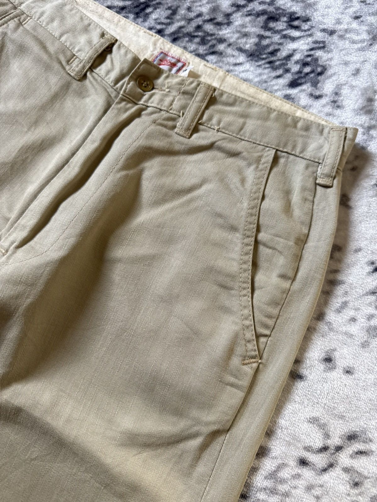 45rpm Vintage 45Rpm Japan Beige Sand Loose Chino pants Size US 29 - 9 Thumbnail