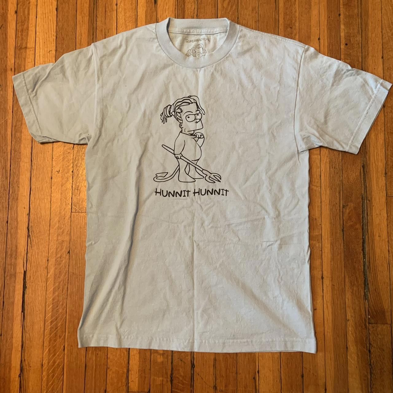 Designer Super Radical Hunnit Hunnit Pouya T Shirt Size US M / EU 48-50 / 2 - 1 Thumbnail