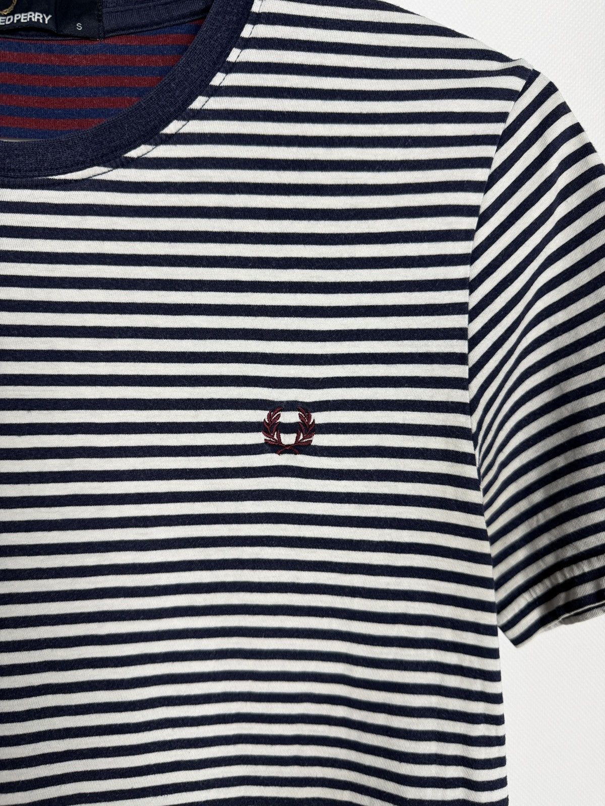 Fred Perry Fred Perry Striped Short Sleeve T-Shirt Streetwear Size S Size US S / EU 44-46 / 1 - 6 Thumbnail