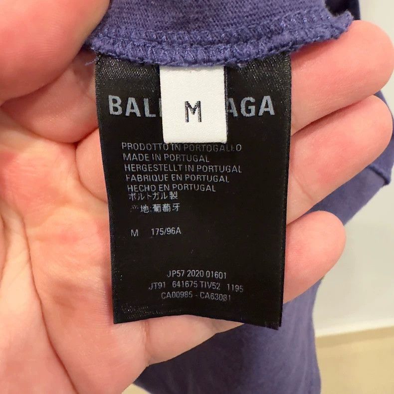 Balenciaga Balenciaga Blue Coca-Cola Short Sleeve / Size M Size US M / EU 48-50 / 2 - 4 Thumbnail