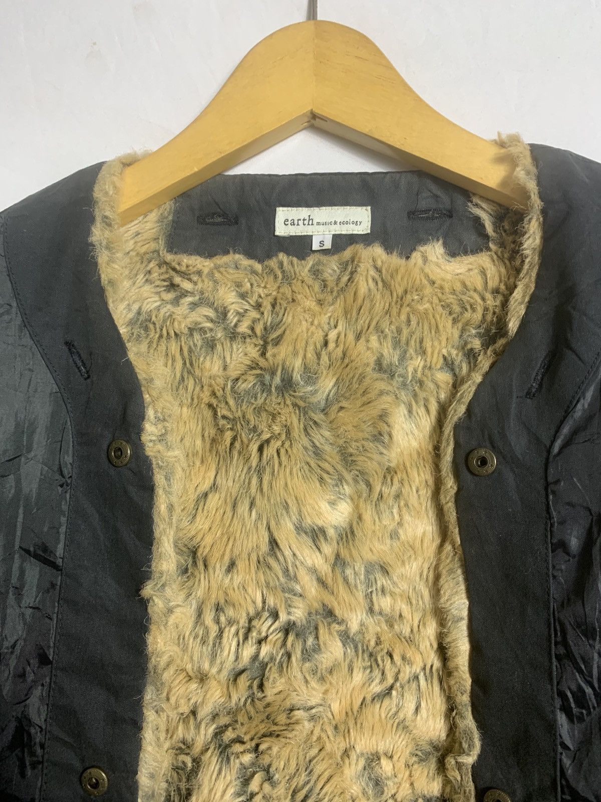 Japanese Brand Japanese Earth Fur Outer Jacket Size US S / EU 44-46 / 1 - 5 Thumbnail