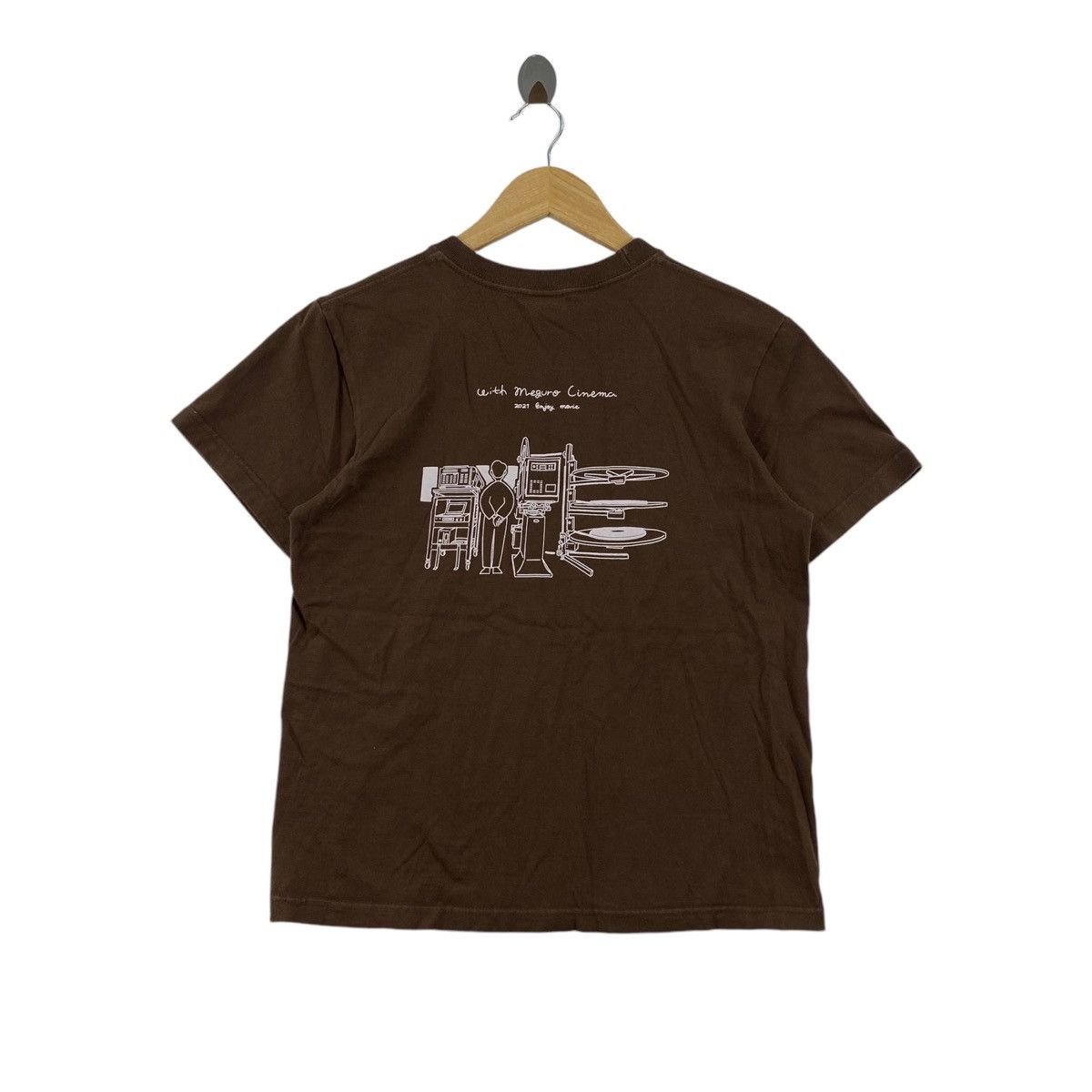Other WITH MEGURO CINEMA 2021 Love Movie Illustration Design Size US S / EU 44-46 / 1 - 4 Thumbnail