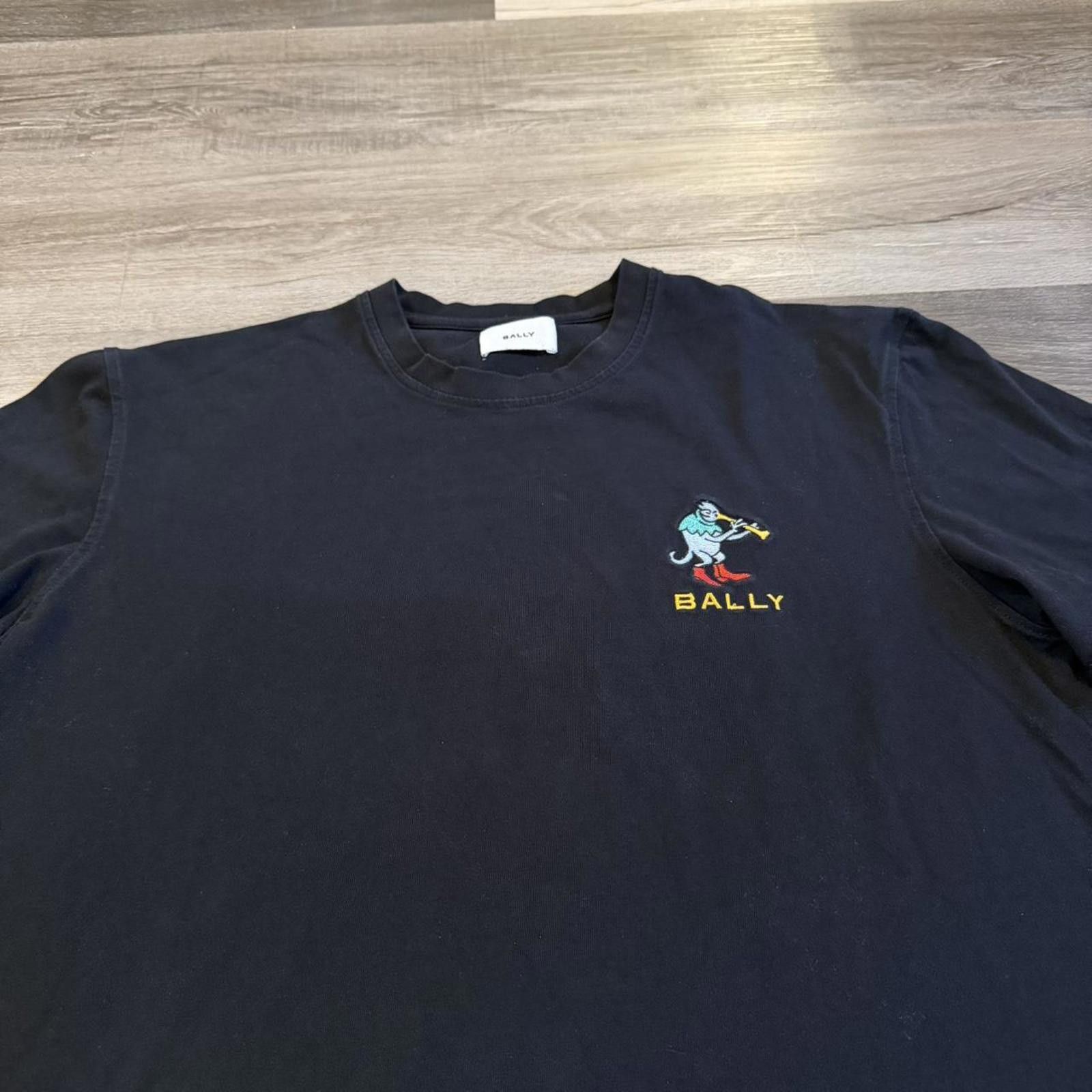 Bally Bally logo embroidered t shirt Size US XL / EU 56 / 4 - 3 Thumbnail