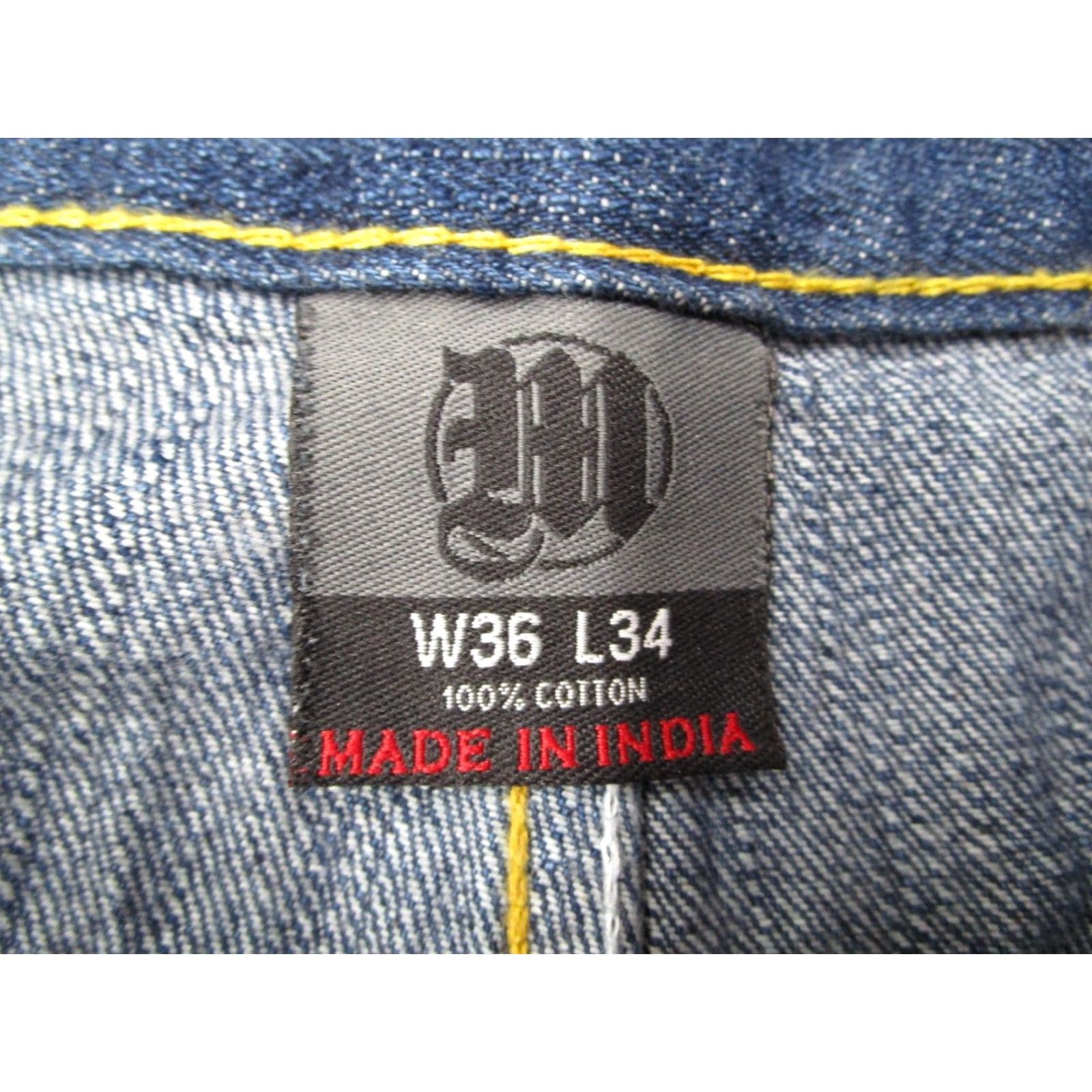 Vintage VINTAGE Makaveli Jeans Mens 36 Blue Straight Denim Jeans 90s Hip Hop Vintage Streetwear Size US 36 / EU 52 - 3 Thumbnail