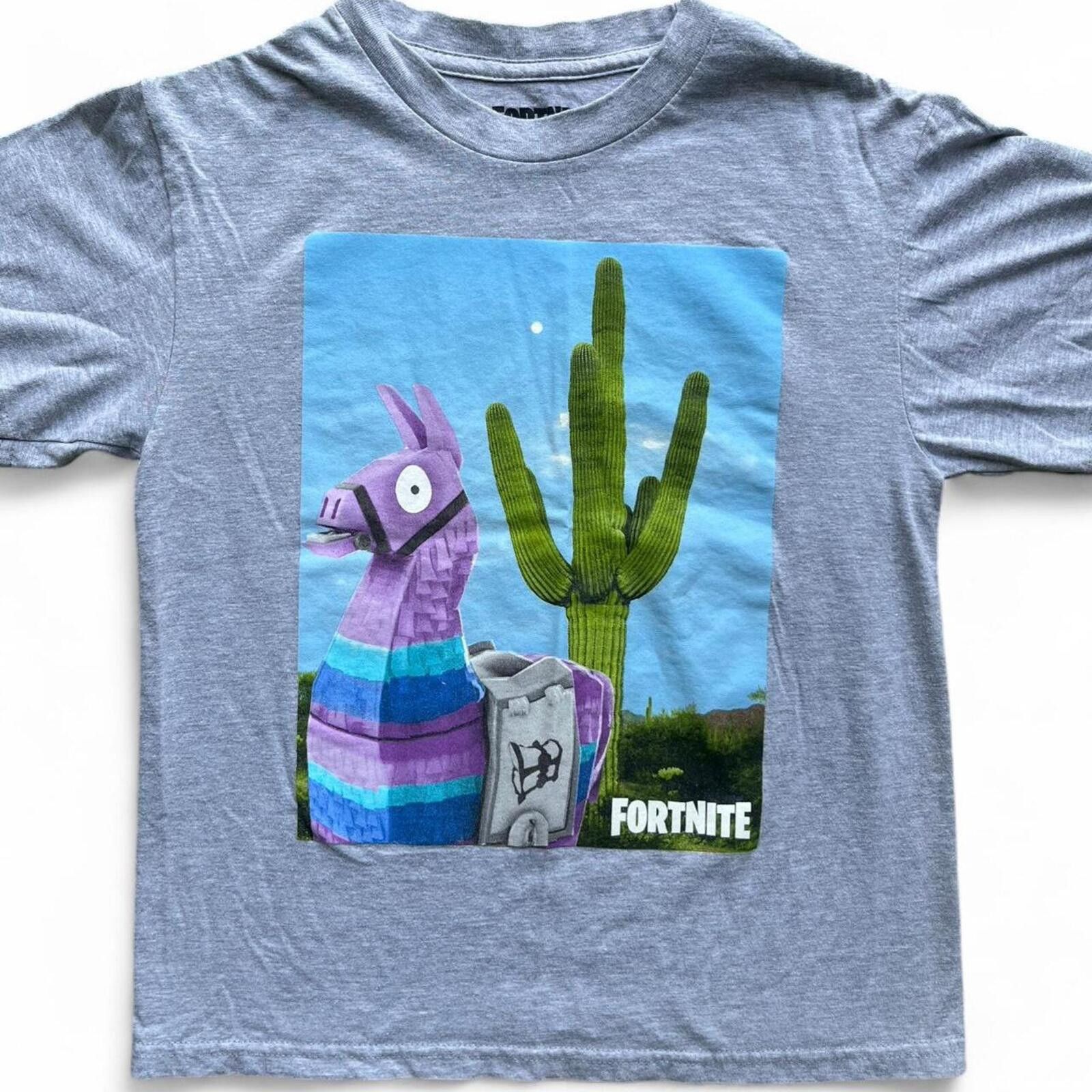 Other Fortnite Loot Llama Cactus Graphic T-Shirt Size US XXS / EU 40 - 1 Thumbnail