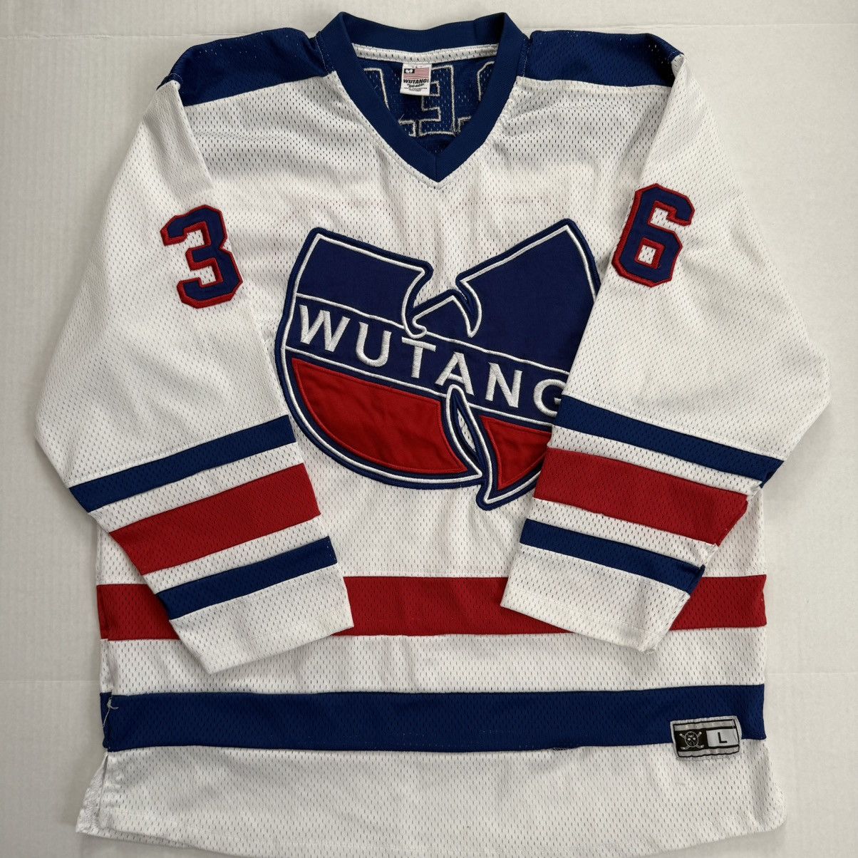 Wu-Tang Clan 🔴Wu-Tang Hockey Jersey Size Large New York Rangers Wu-Wear Size US L / EU 52-54 / 3 - 1 Thumbnail