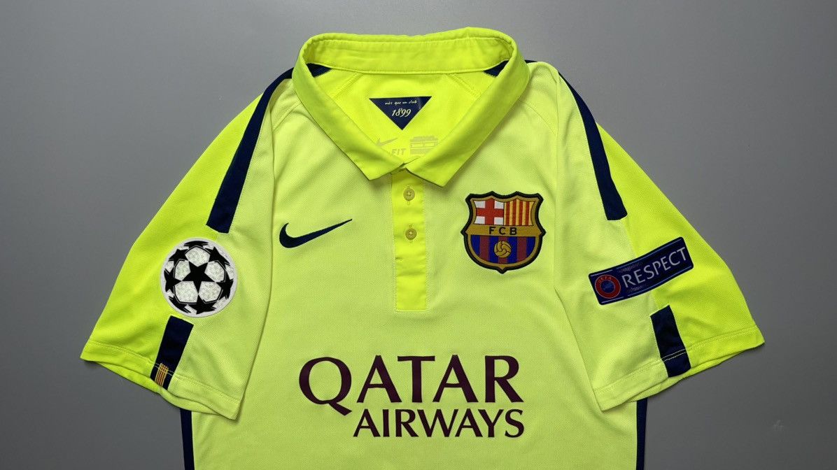 BARCELONA NIKE 2014/2015 FOOTBALL THIRD JERSEY #10 MESSI