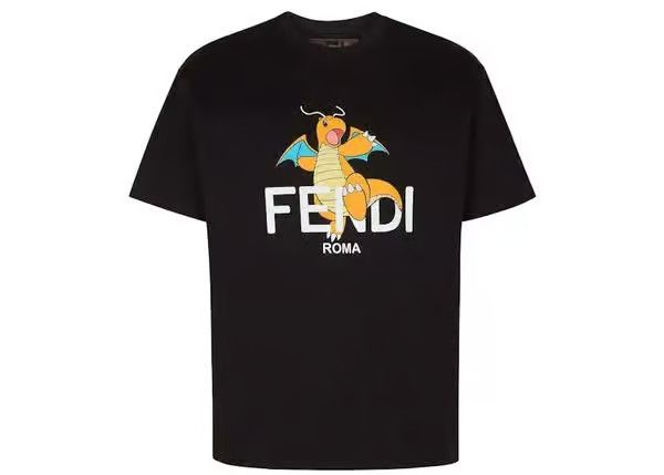 Fendi o1w1db10325 FS9626 T-Shirt in Black Size XL / US 12-14 / IT 48-50 - 1 Preview