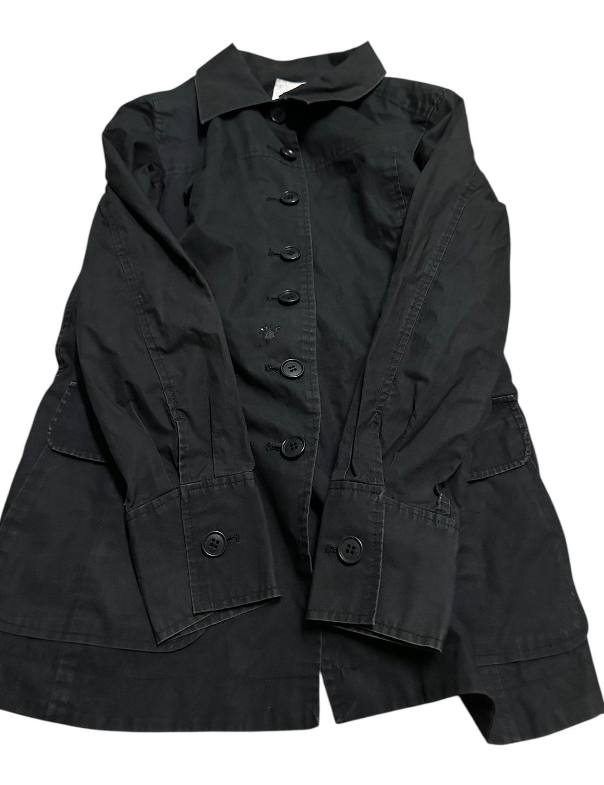 Issey Miyake Vintage Work shop Issey Miyake long sleeved cotton jacket Size S / US 4 / IT 40 - 3 Thumbnail