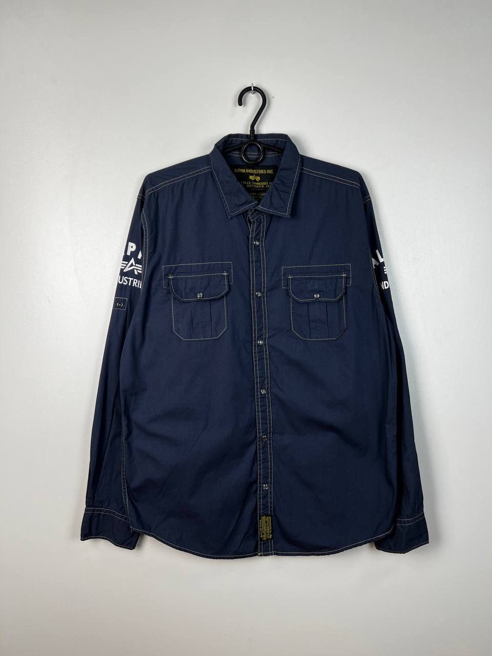 Alpha Industries Alpha Industries streetwear vintage Shirts size XL Size US XL / EU 56 / 4 - 1 Thumbnail