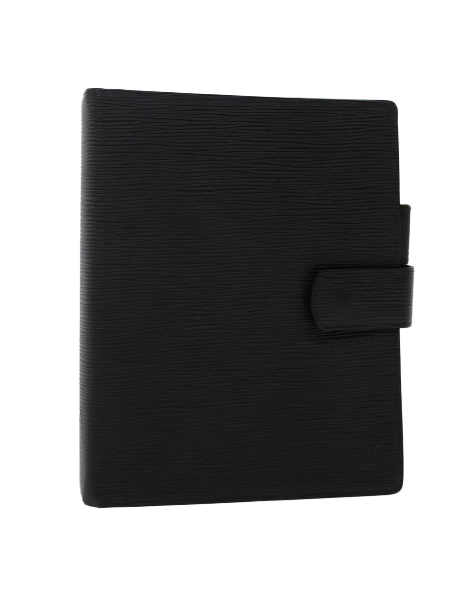 Louis Vuitton Black Epi Leather Day Planner Cover Grailed