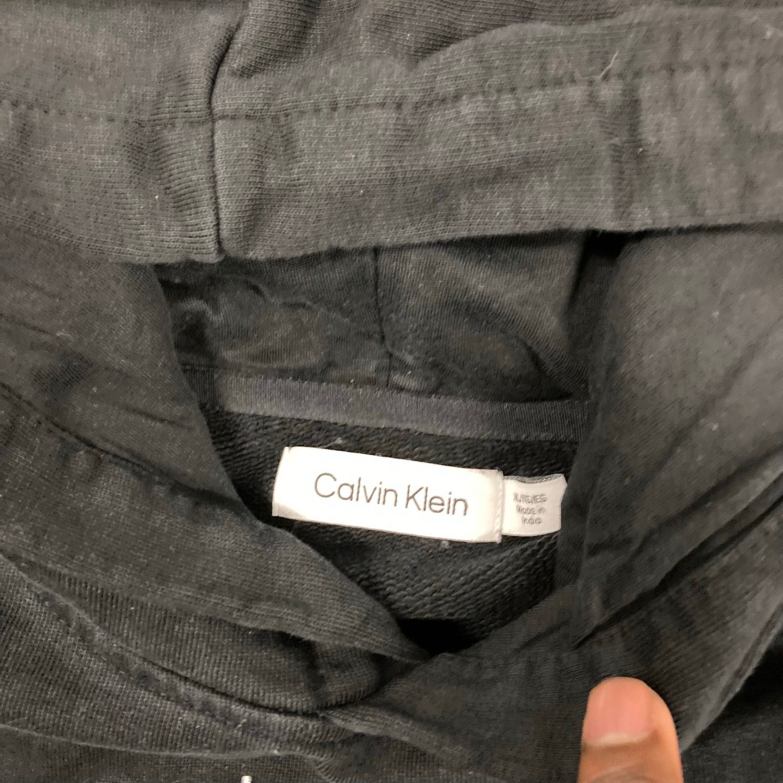 Calvin Klein × Vintage vintage Calvin Klein hoodie Size US XL / EU 56 / 4 - 4 Thumbnail