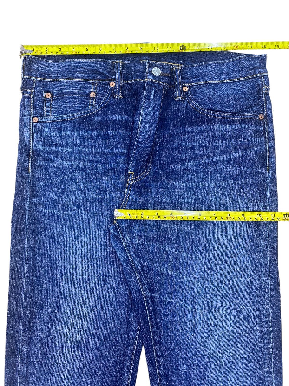 Levi's Levi’s Vintage Whiskers Blue Wash Style Straight Cut Jeans Size US 36 / EU 52 - 5 Thumbnail