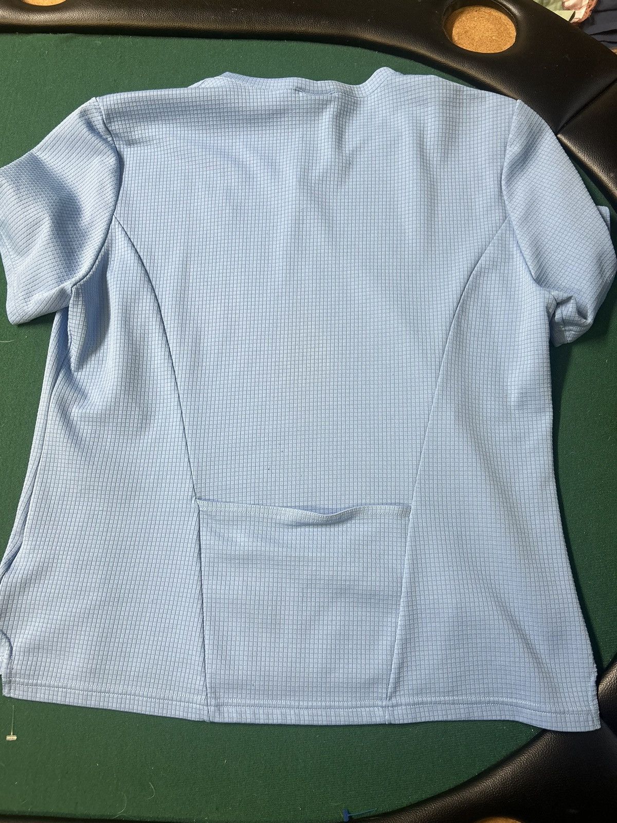 Nike ACG Nike ACG Dri-Fit Light Blue Grid Waffle Shirt Size US XXL / EU 58 / 5 - 2 Thumbnail