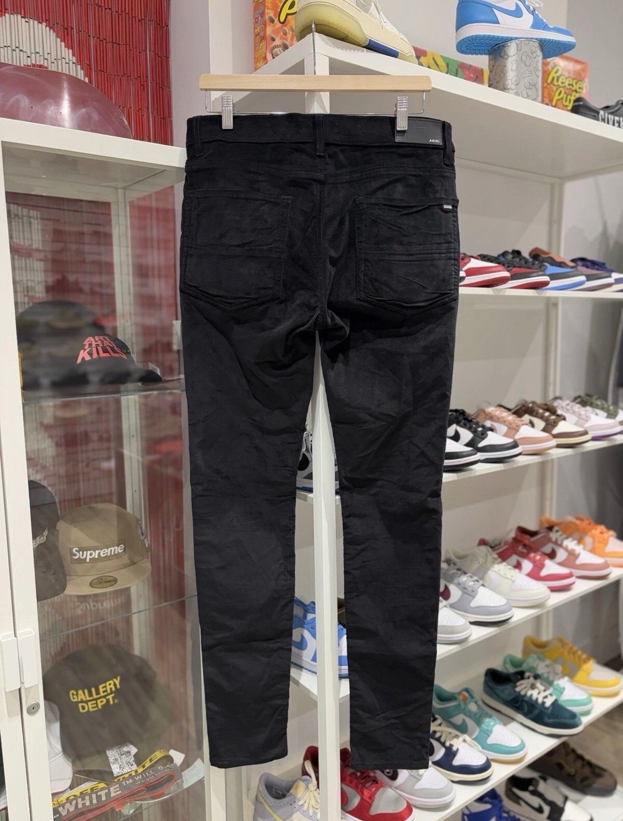 Amiri Amiri Suede Pants Black Size US 34 / EU 50 - 2 Thumbnail