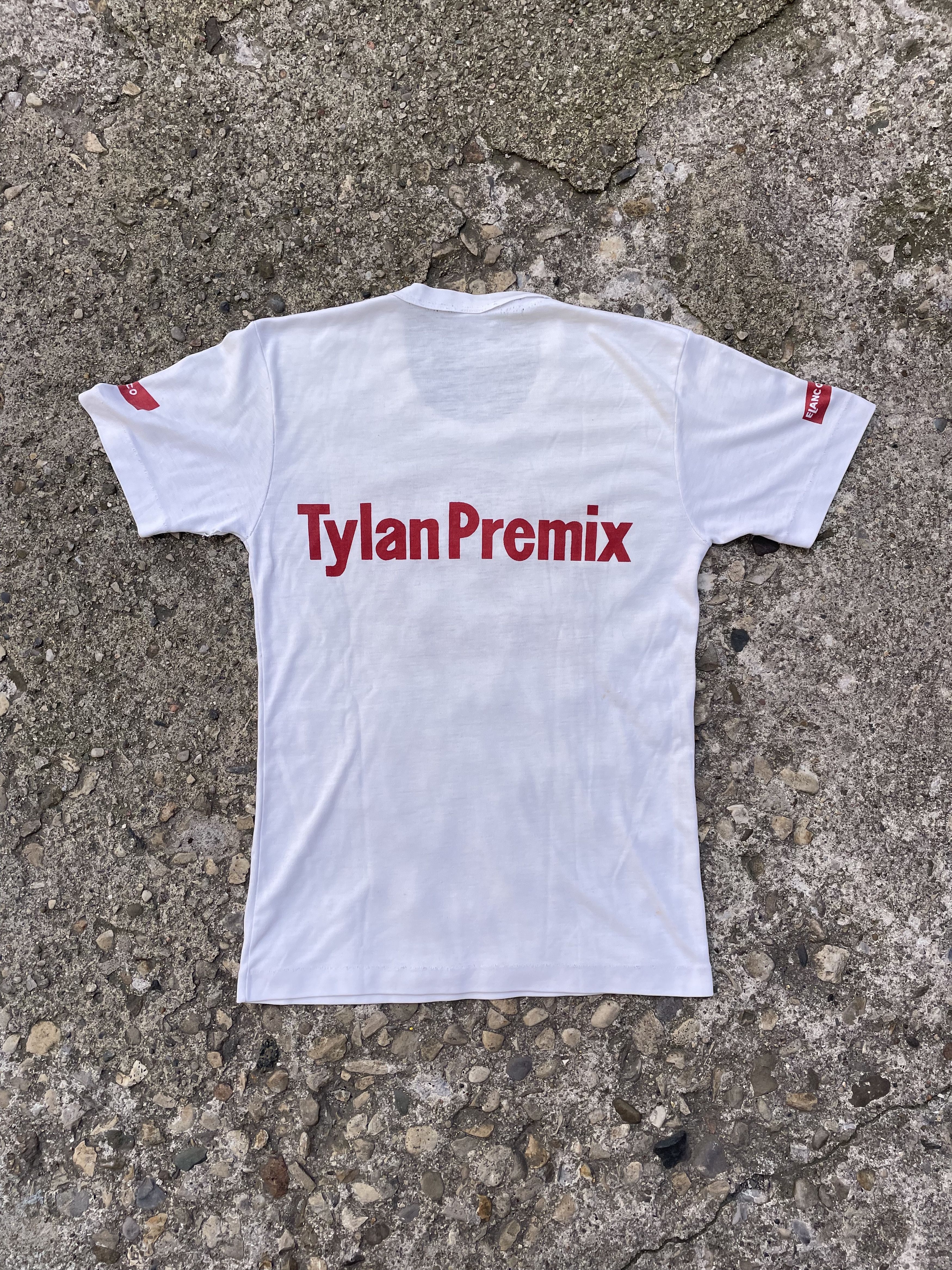 Vintage VTG 1970's Elanco Tylan Premix Pig Graphic T-Shirt Size US S / EU 44-46 / 1 - 2 Thumbnail