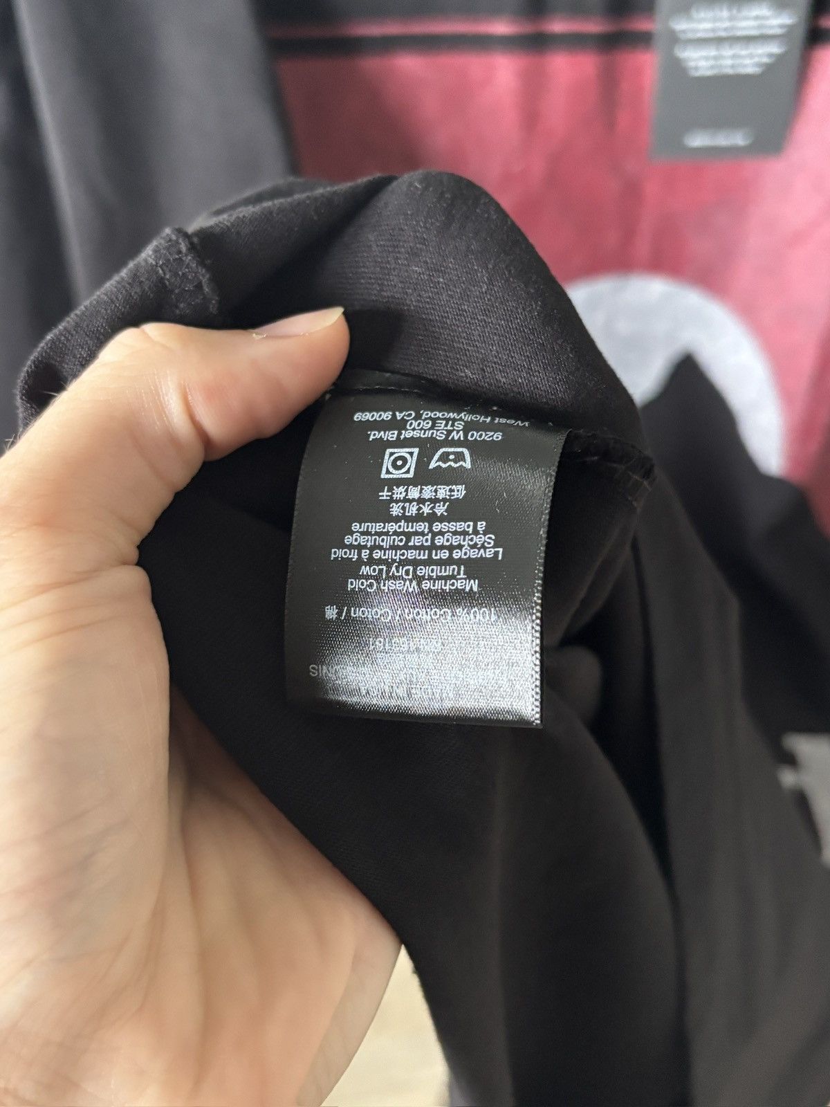 Rhude 🌕 RHUDE | MOONLIGHT RED LOGO GRAPHIC TEE Size US XL / EU 56 / 4 - 6 Thumbnail