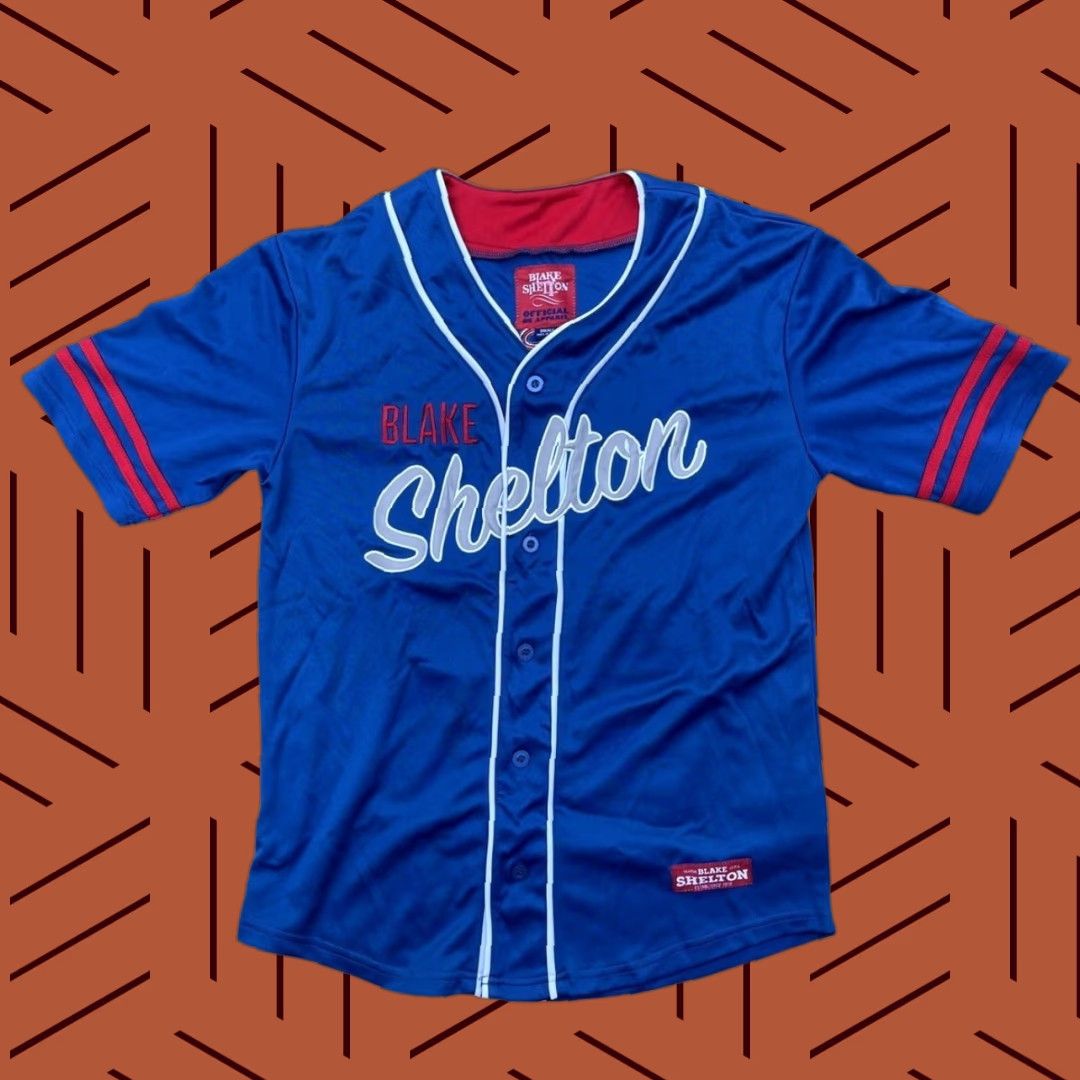 Vintage VINTAGE Blake Shelton #16 Mens Baseball Sewn Jersey Adult Size Small Country Music Shirt Mens 90s Concert Size US S / EU 44-46 / 1 - 1 Thumbnail