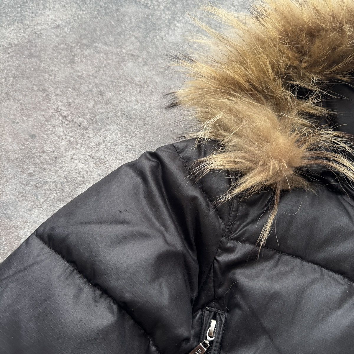 Hysteric Glamour Japan Style Avant Garde Y2K Faux Fur Hooded Puffer Jacket Size M / US 6-8 / IT 42-44 - 12 Thumbnail