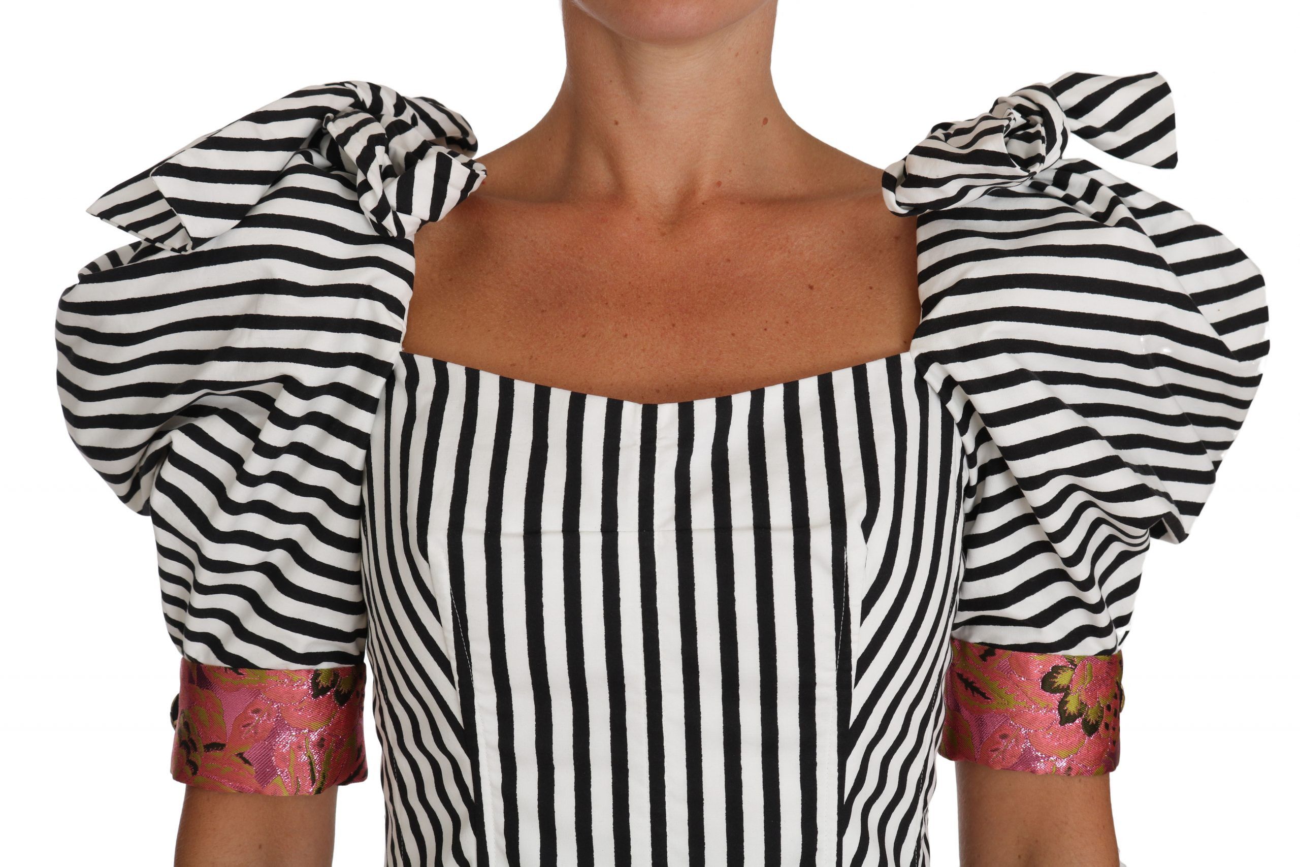 Dolce & Gabbana Dolce & Gabbana Cropped Corset Top with Crystal Buttons Size S / US 4 / IT 40 - 2 Thumbnail