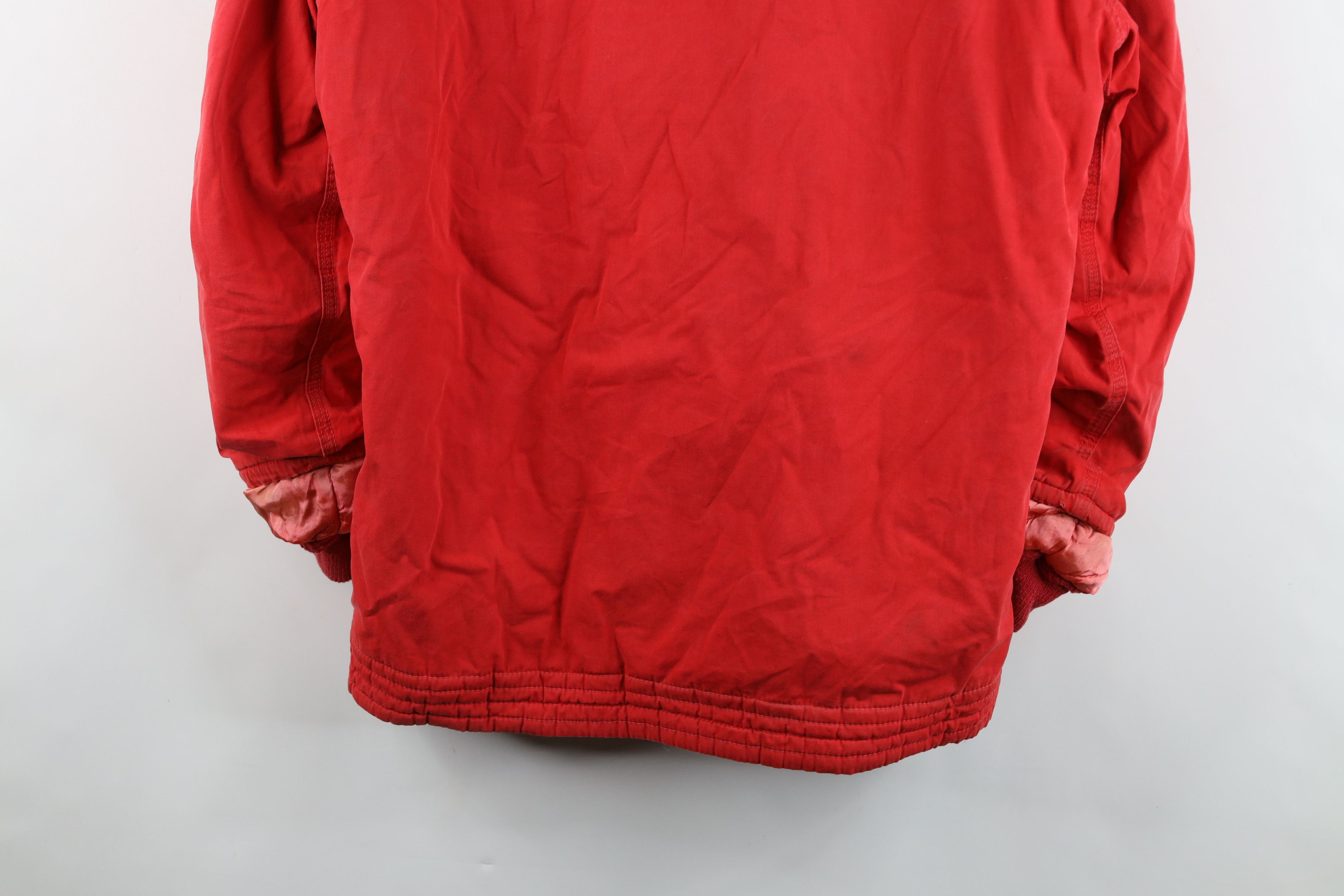 Vintage Vintage 60s Streetwear Hunting Chore Jacket Red USA Size US L / EU 52-54 / 3 - 18 Thumbnail