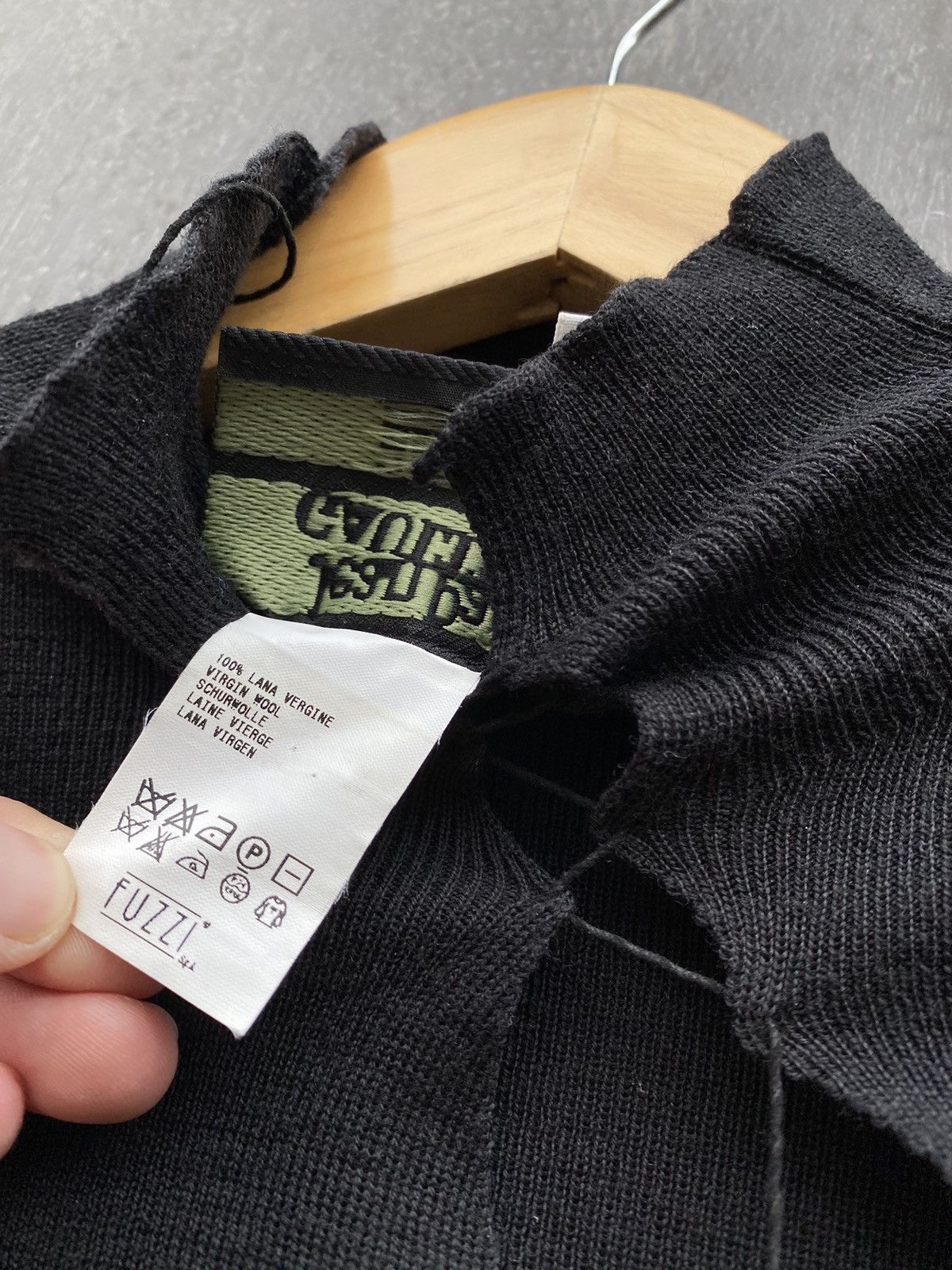 Jean Paul Gaultier Jean Paul Gaultier Vintage wool Asymetric light sweater Size M / US 6-8 / IT 42-44 - 7 Thumbnail