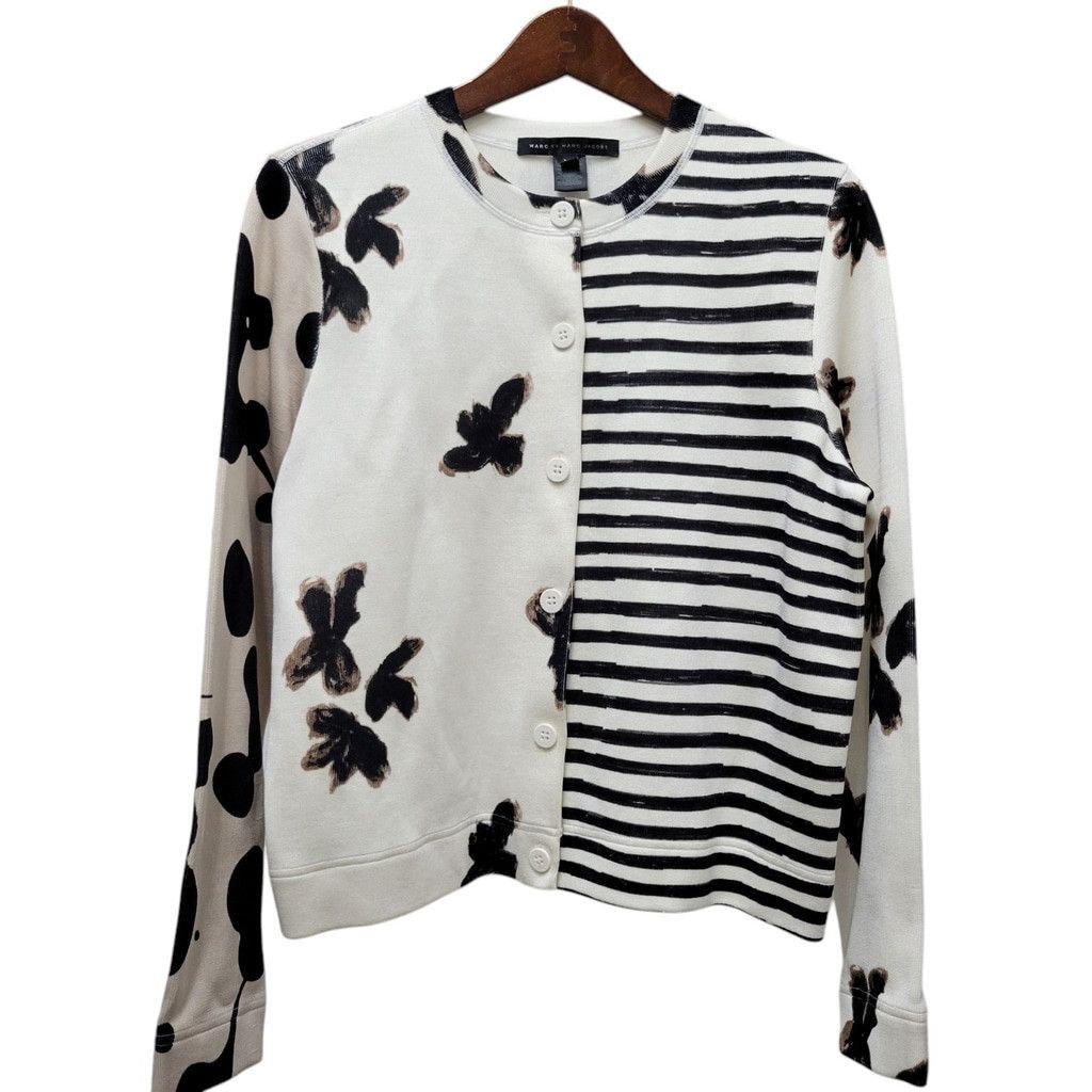 Marc by Marc Jacobs Marc By Marc Jacobs Patchwork Cardigan Women's Size Large Size L / US 10 / IT 46 - 7 Thumbnail