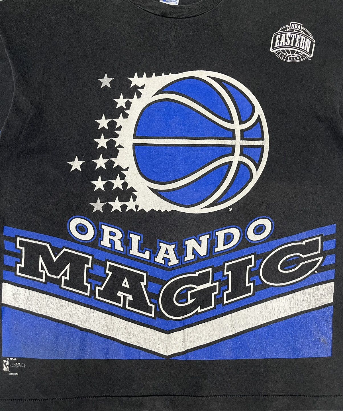 NBA 90s Sunfaded Vintage Orlando Magic Johnson NBA tee Size US XL / EU 56 / 4 - 3 Thumbnail