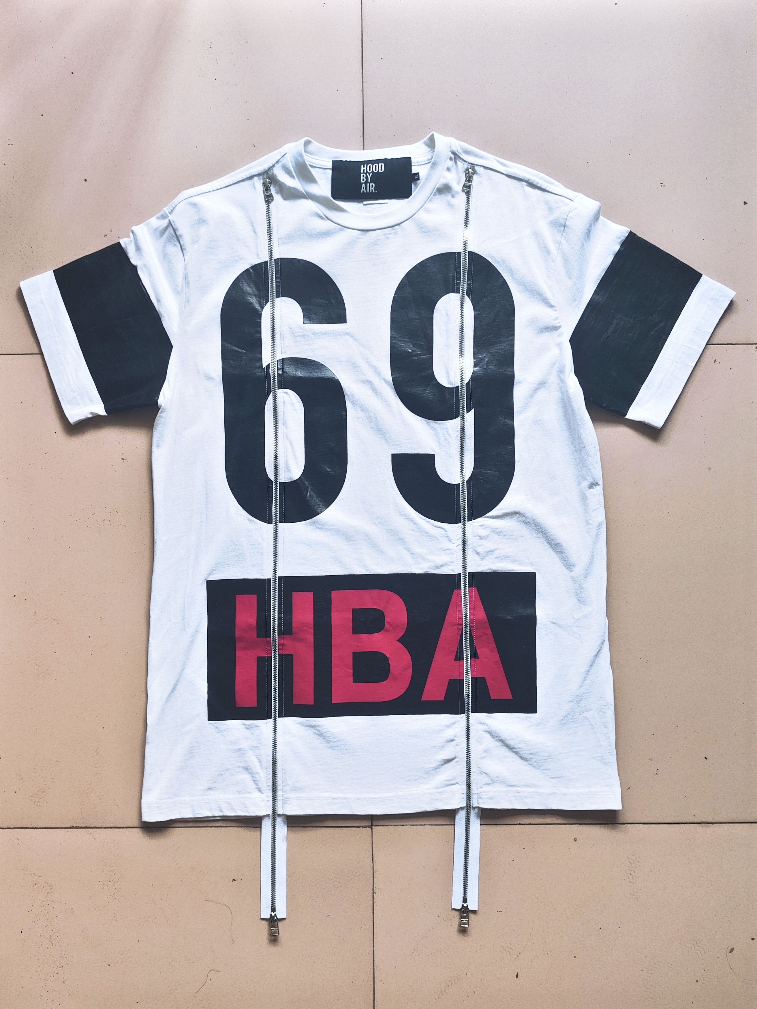 Anonymous Club × Hood By Air Hood By Air HBA Total Collapse White